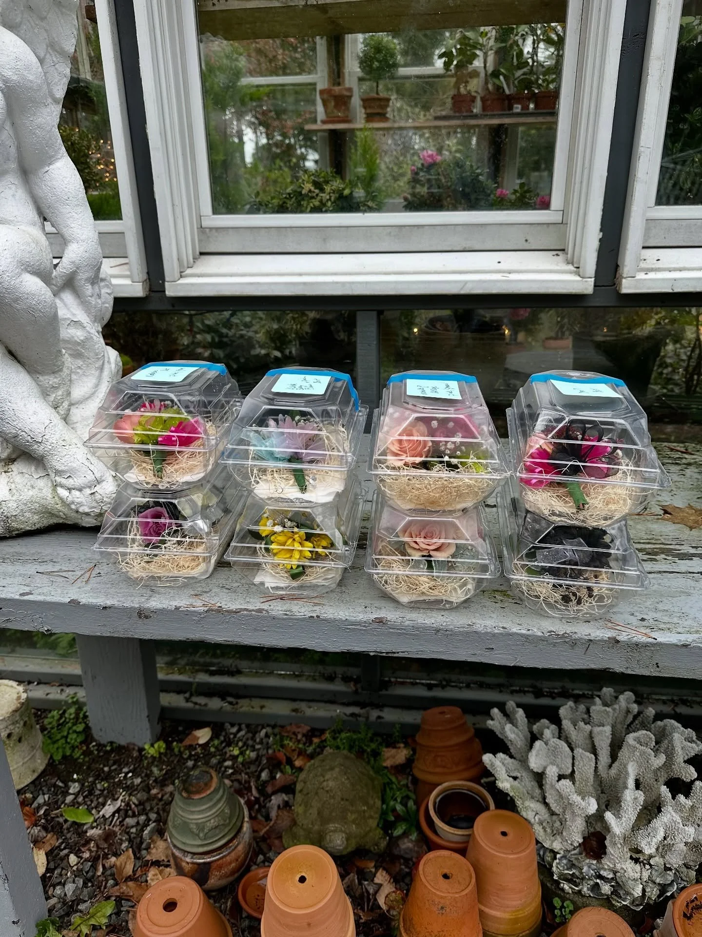 Still at it with corsages! Adult Prom this weekend! Call, message or text me to order. Special senior fundraiser price! #nansenflorals