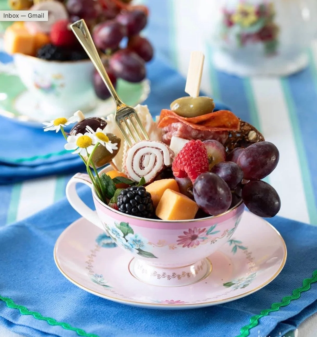 This is my kind of  #charcuterie board/cup! Love it! @inspiredbycharm