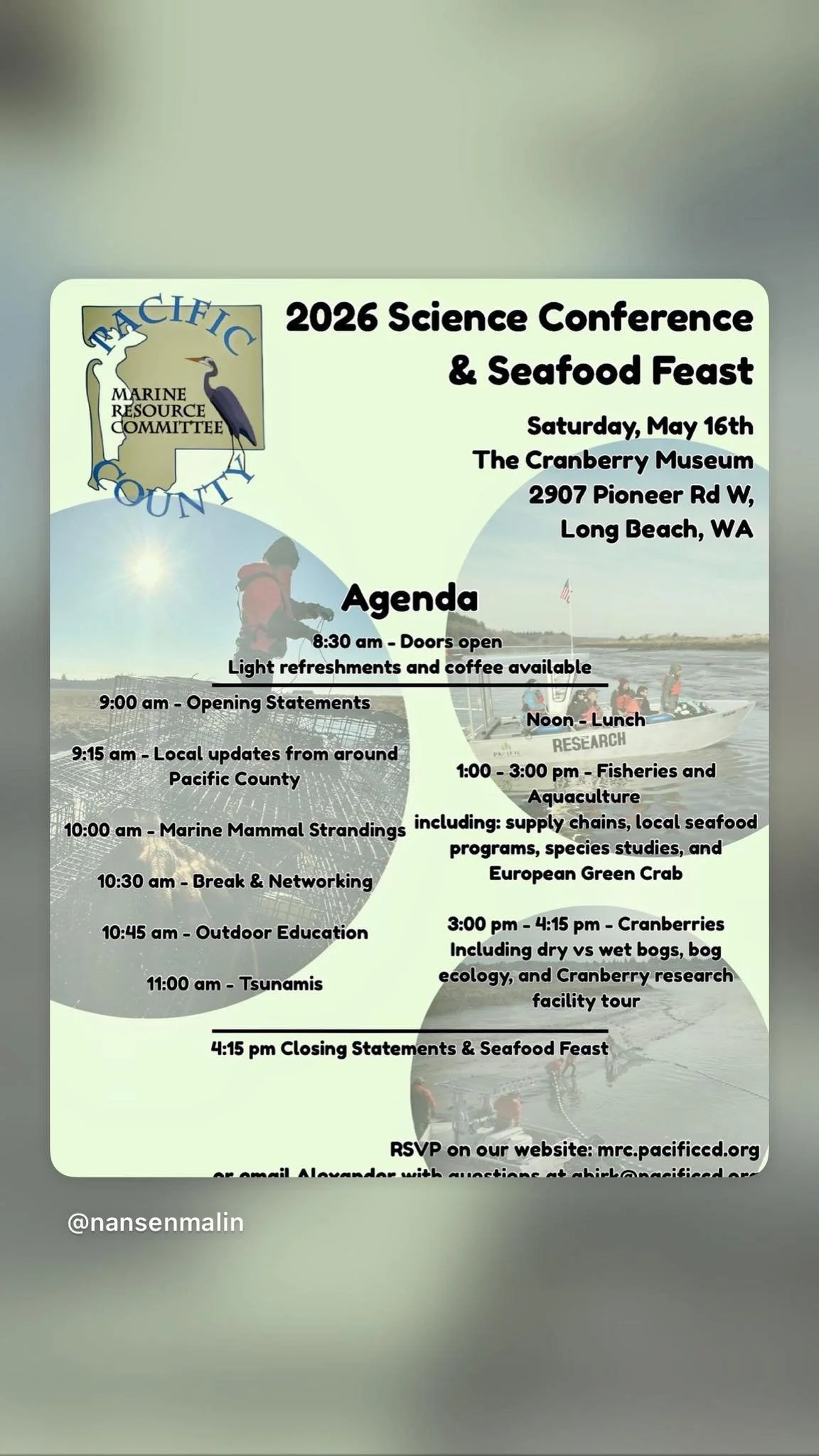 See you at the Pacific County Marine Resource Committee - 2026 Science Fair!
