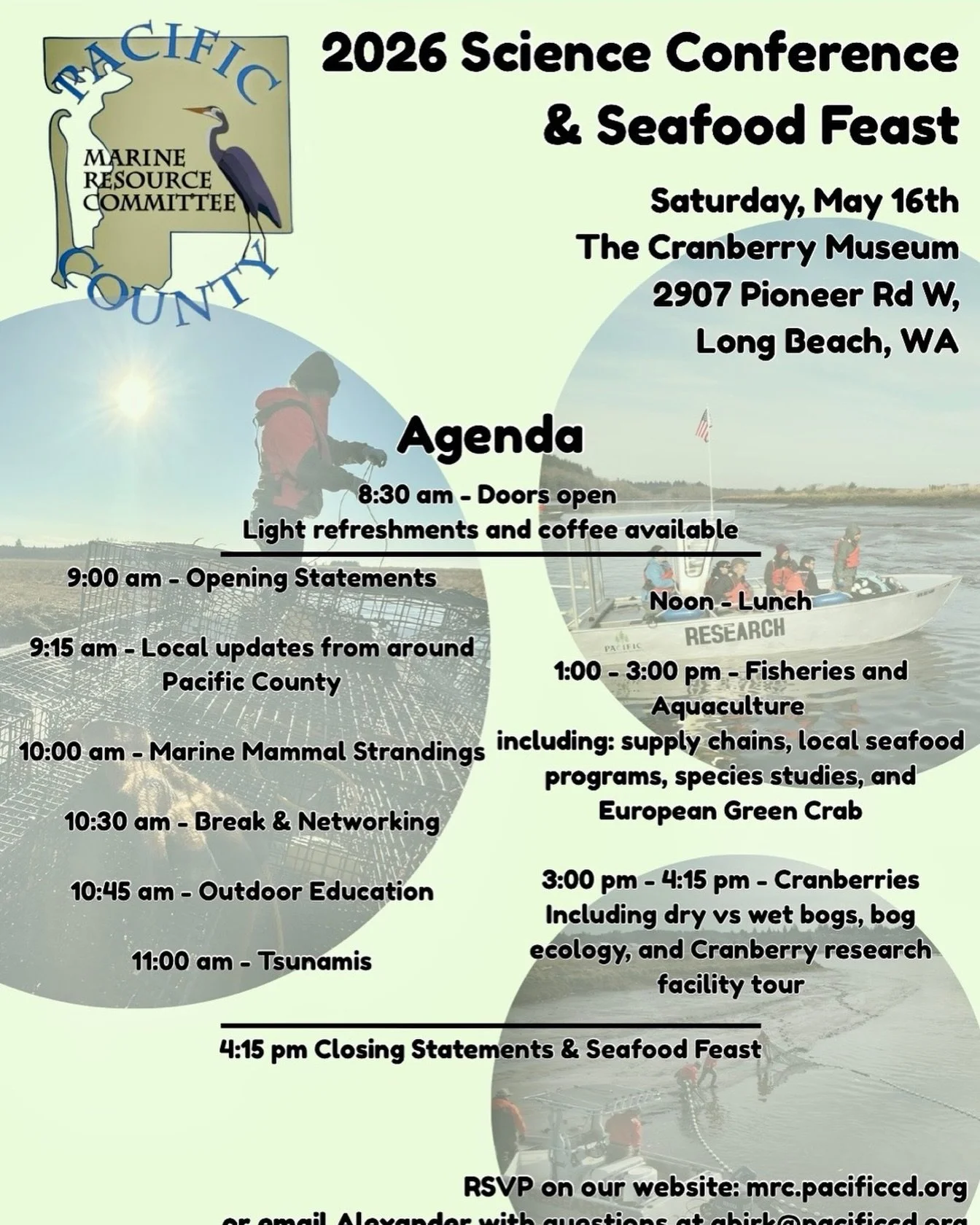See you at the Pacific County Marine Resource Committee - 2026 Science Fair!