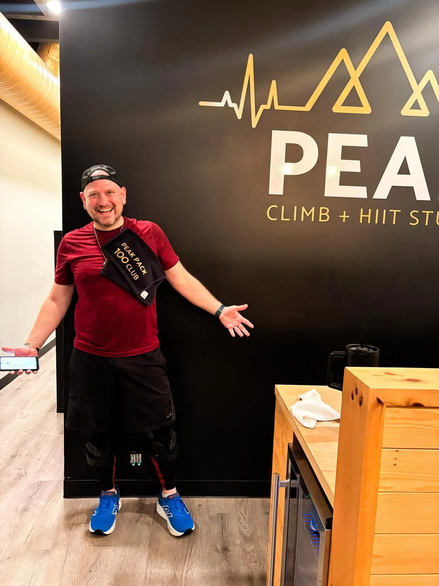 🏔️100 CLUB 🔥 

Congrats Kenn + Mel!! 

Catch Kenn singing along to a 90s jam during a morning climb or performing in, directing or behind the scenes at many local theatre shows and events right here in Saskatoon! 👏 Although we think he is a phenom