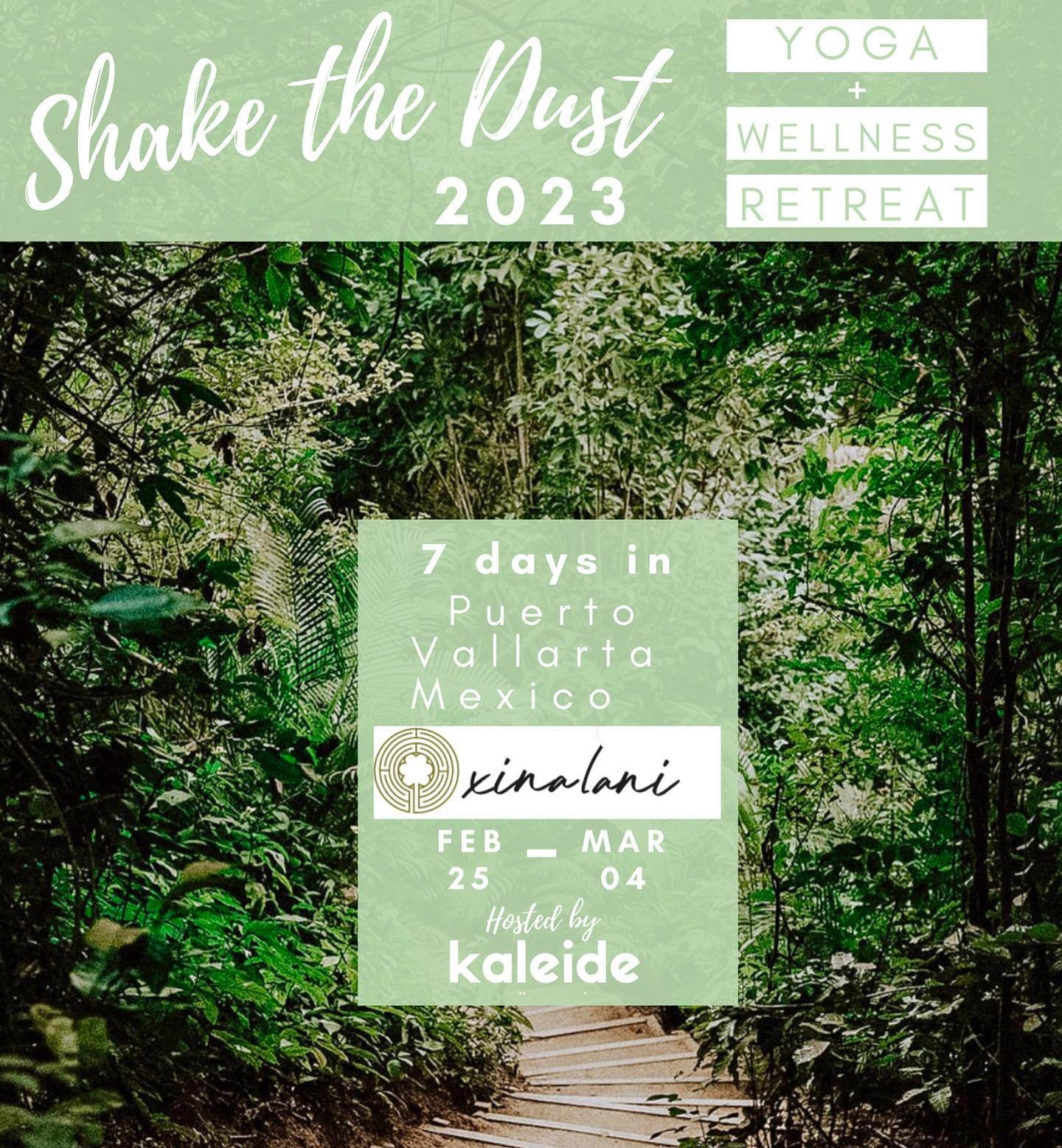 It&rsquo;s that time! 
✨Shake the Dust 2023✨
Spots are limited! Check out our website to register today! ☀️