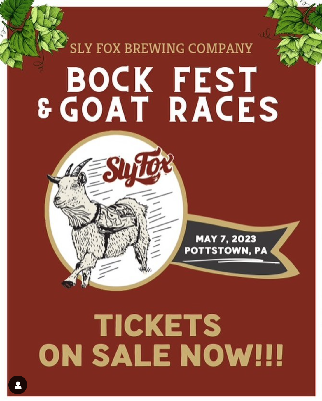 Sly Fox - Bock Fest &amp; Goat Race