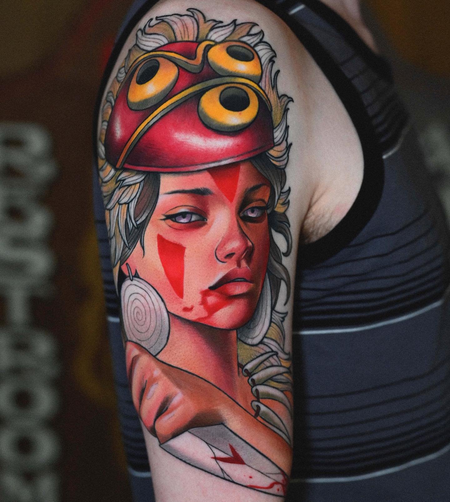 Tattoo uploaded by Hot Flame Tattoo • Samurai Girl • Tattoodo