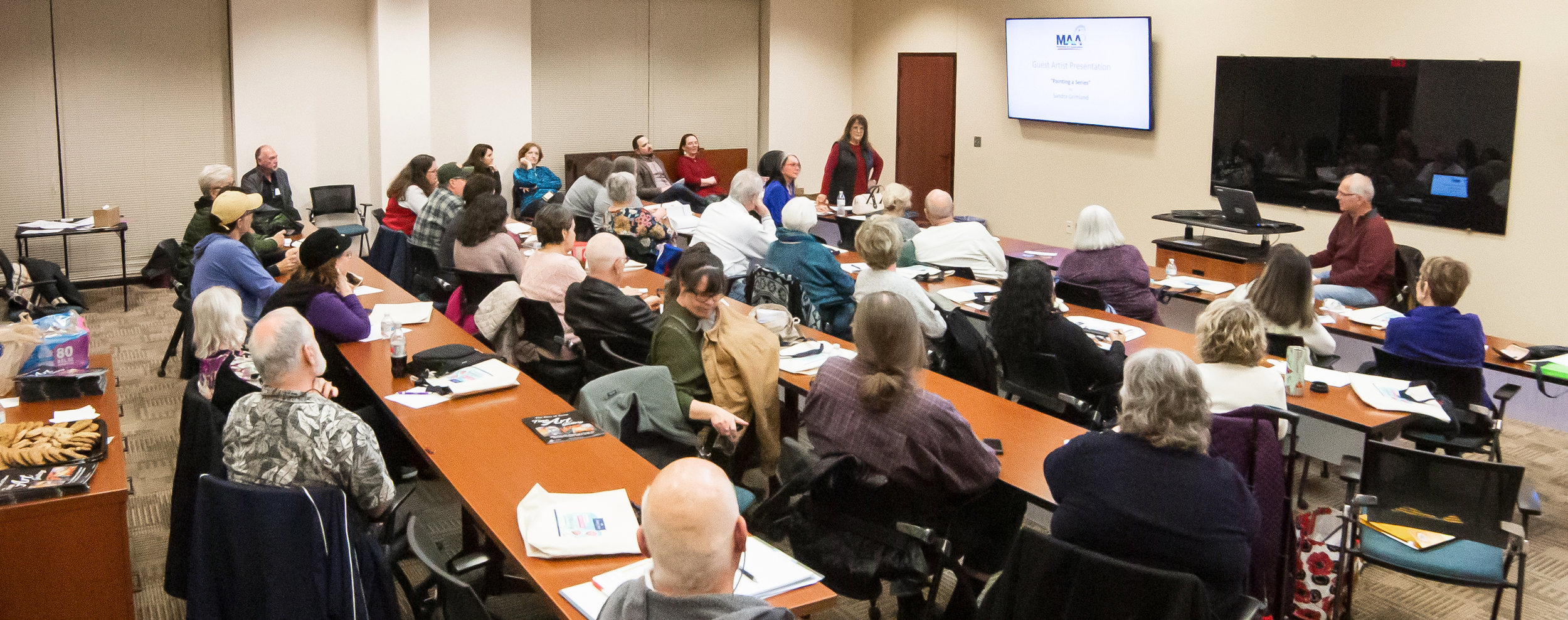 We had a great turnout for our February meeting!