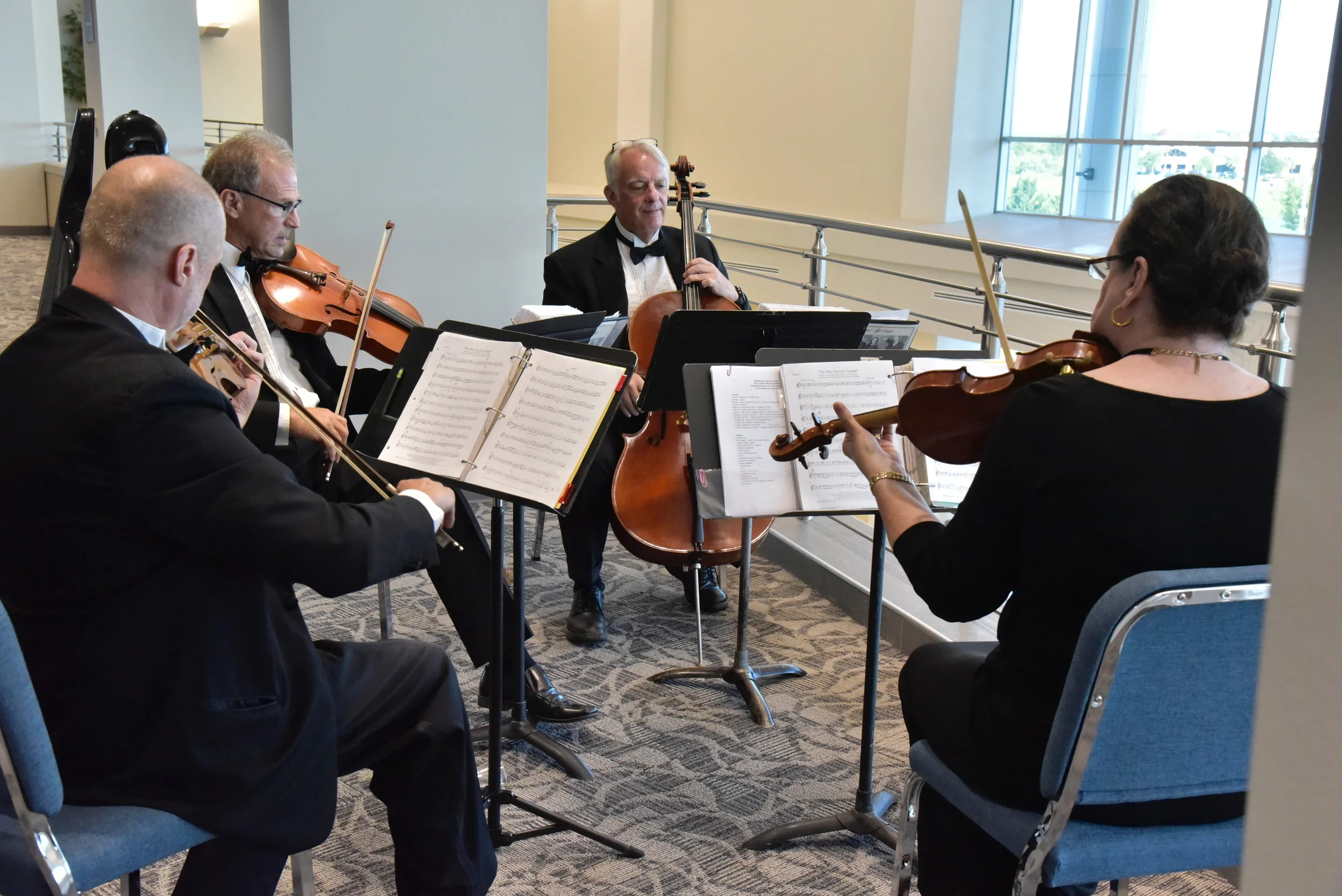 Forte Strings provided a variety of musical genres for the entire evening.