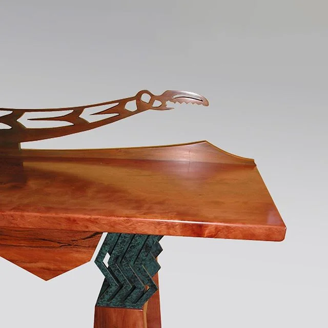 Art piece from the New Beginnings series. Handcrafted by Brendon Catley #bespokefurniture #bespokefurnituredesign #bespokefurnituremaker #furnitureart #newzealandmade