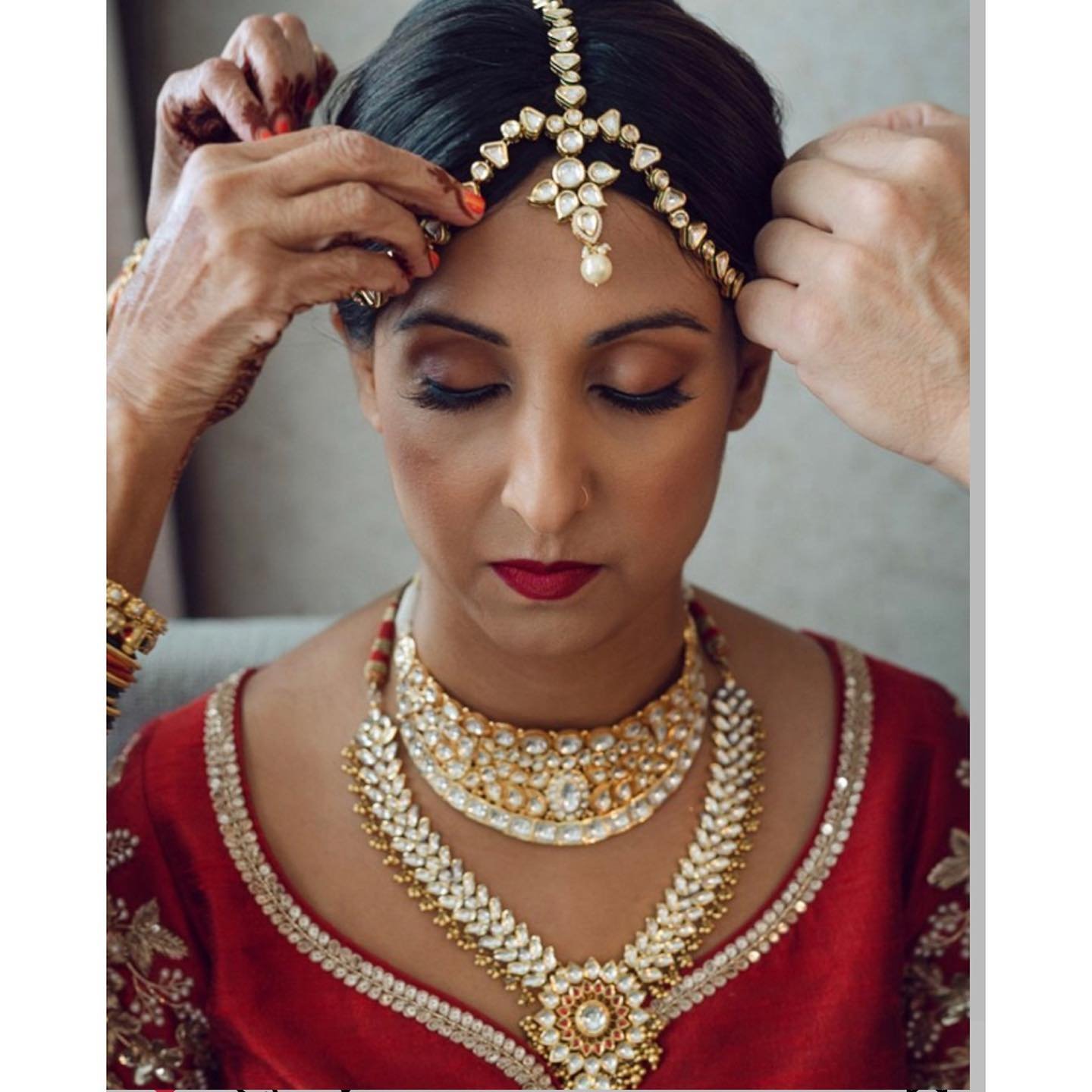 Indian wedding makeup