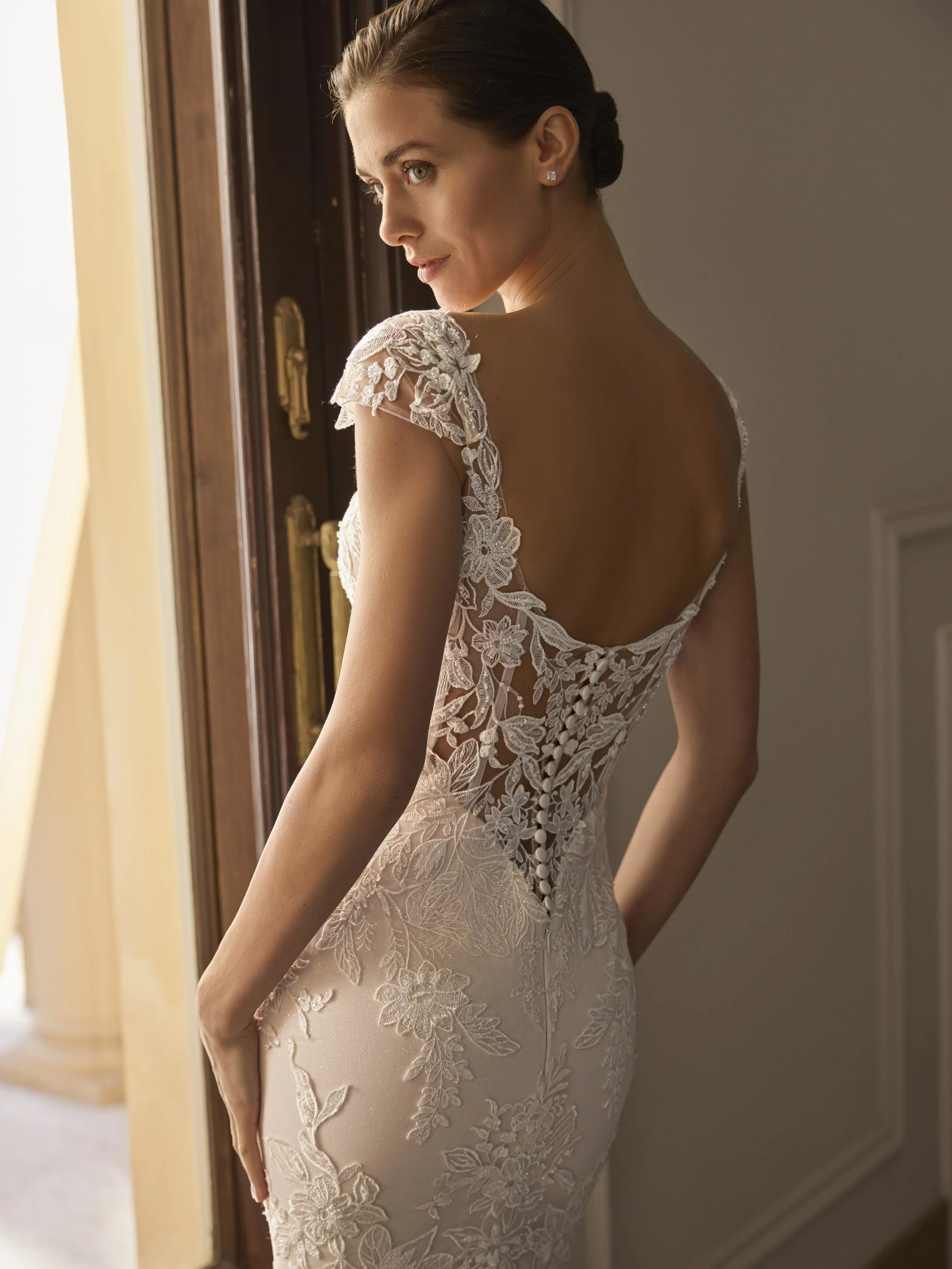 Ahfua by House of St Patrick, available at The Art of Bridal exclusively in Queensland. Your bridal destination.