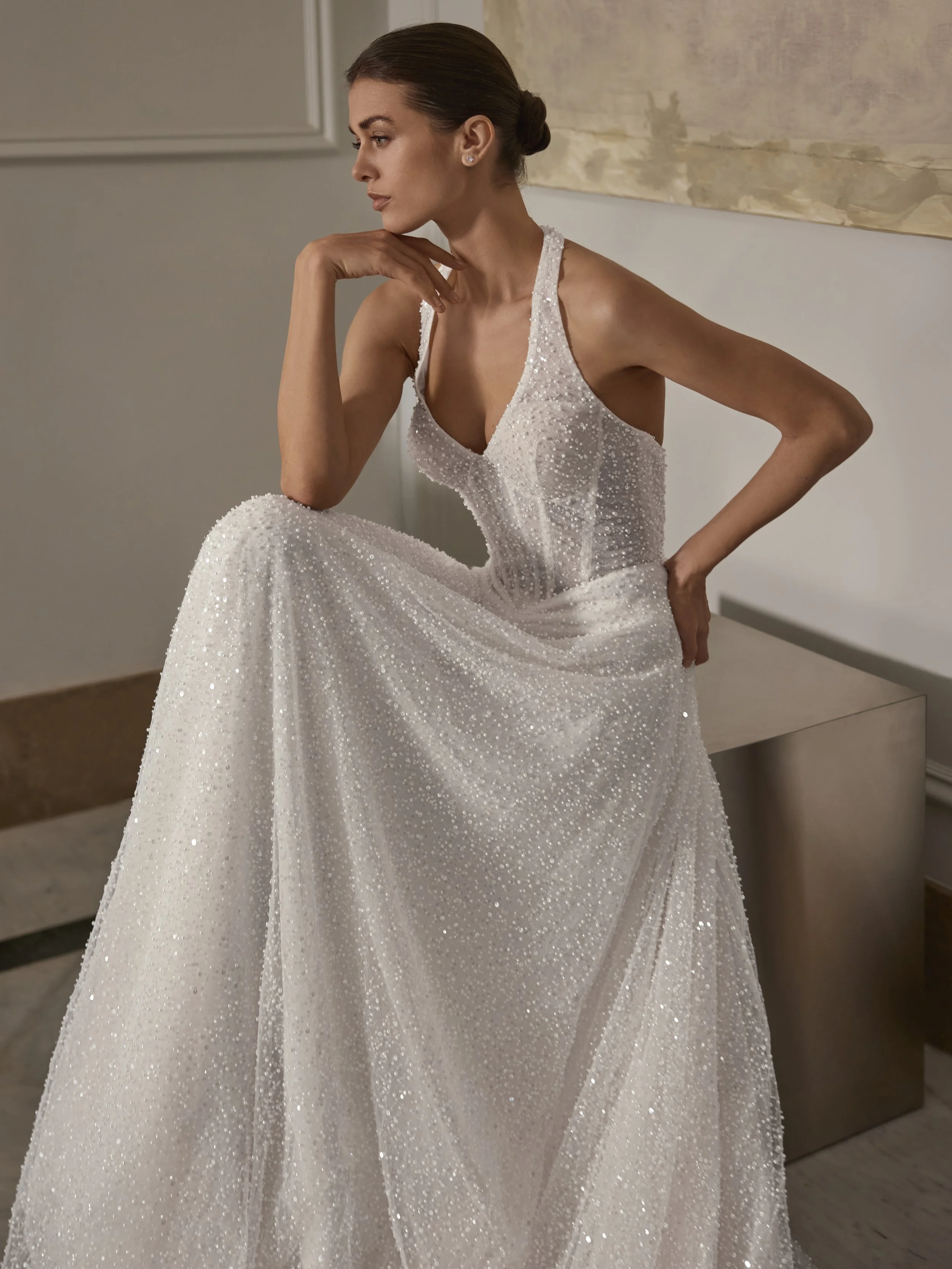 Oeia by House of St Patrick, available exclusively at The Art of Bridal in Wilston Brisbane.