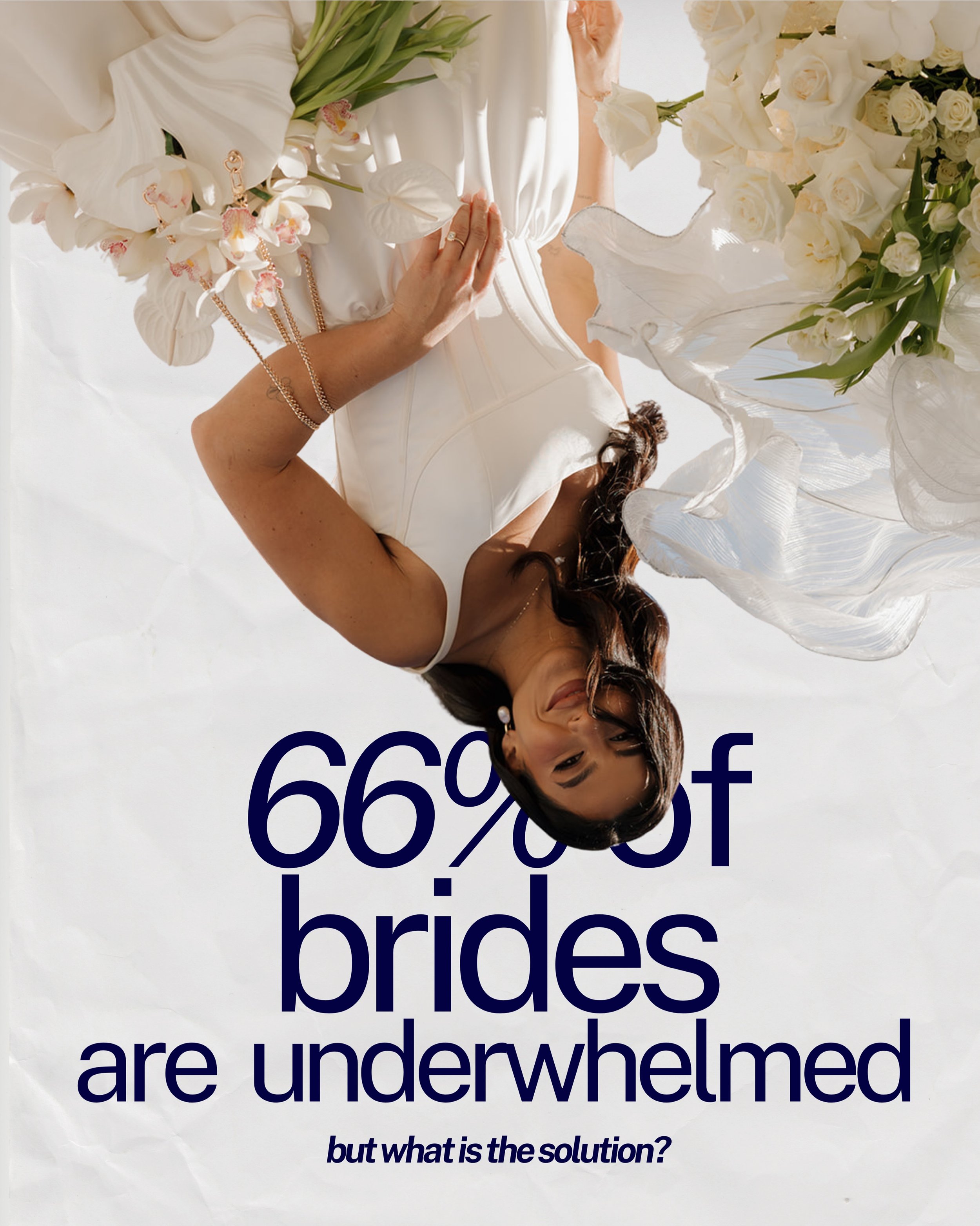 66% of brides are feeling underwhelmed when wedding dress shopping - but what is the solution? 🤍