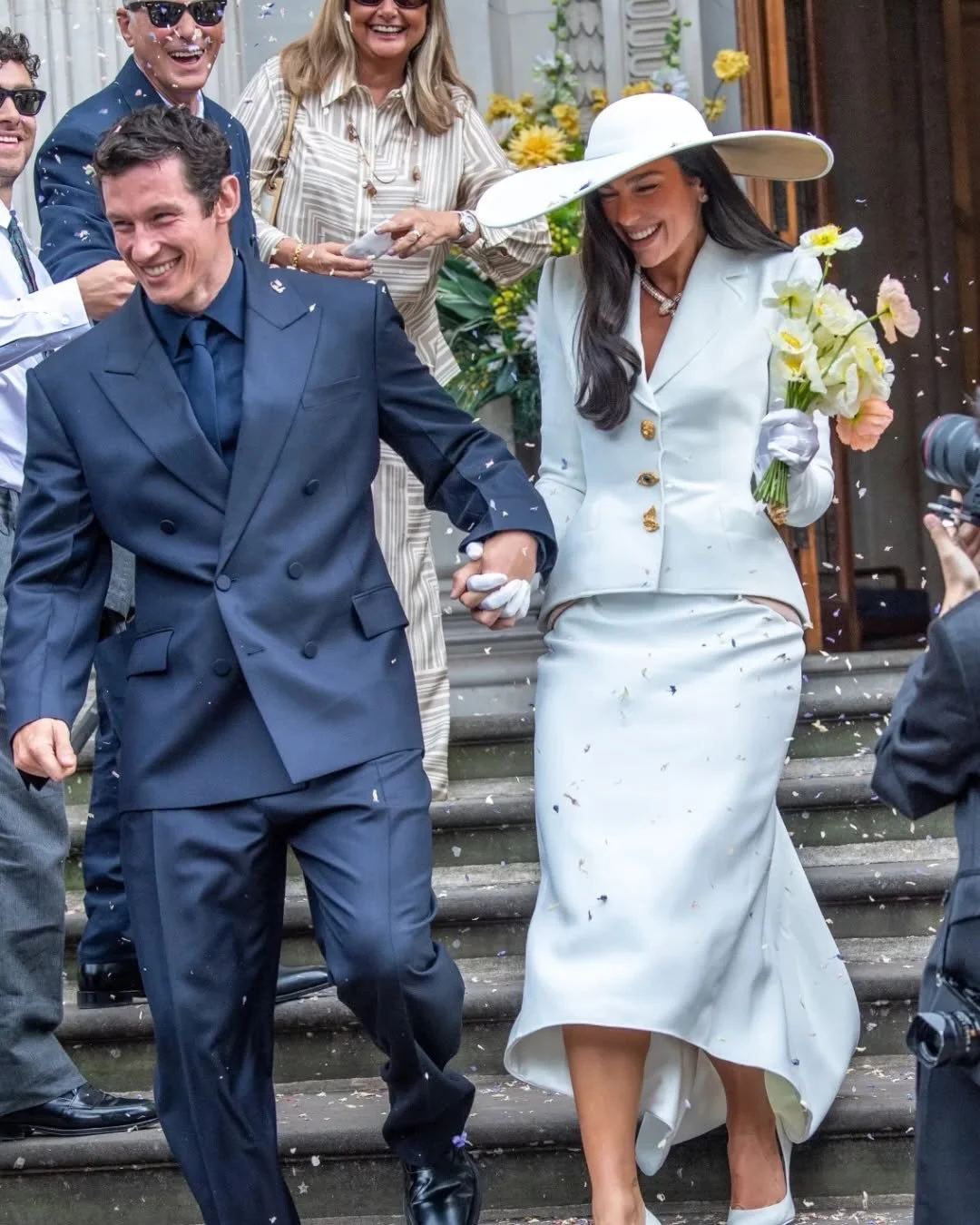 Consider us LOCKED IN for @dualipa and @callummturner wedding festivities in Italy in the coming days!

There are no words for this @schiaparelli masterpiece 🤍