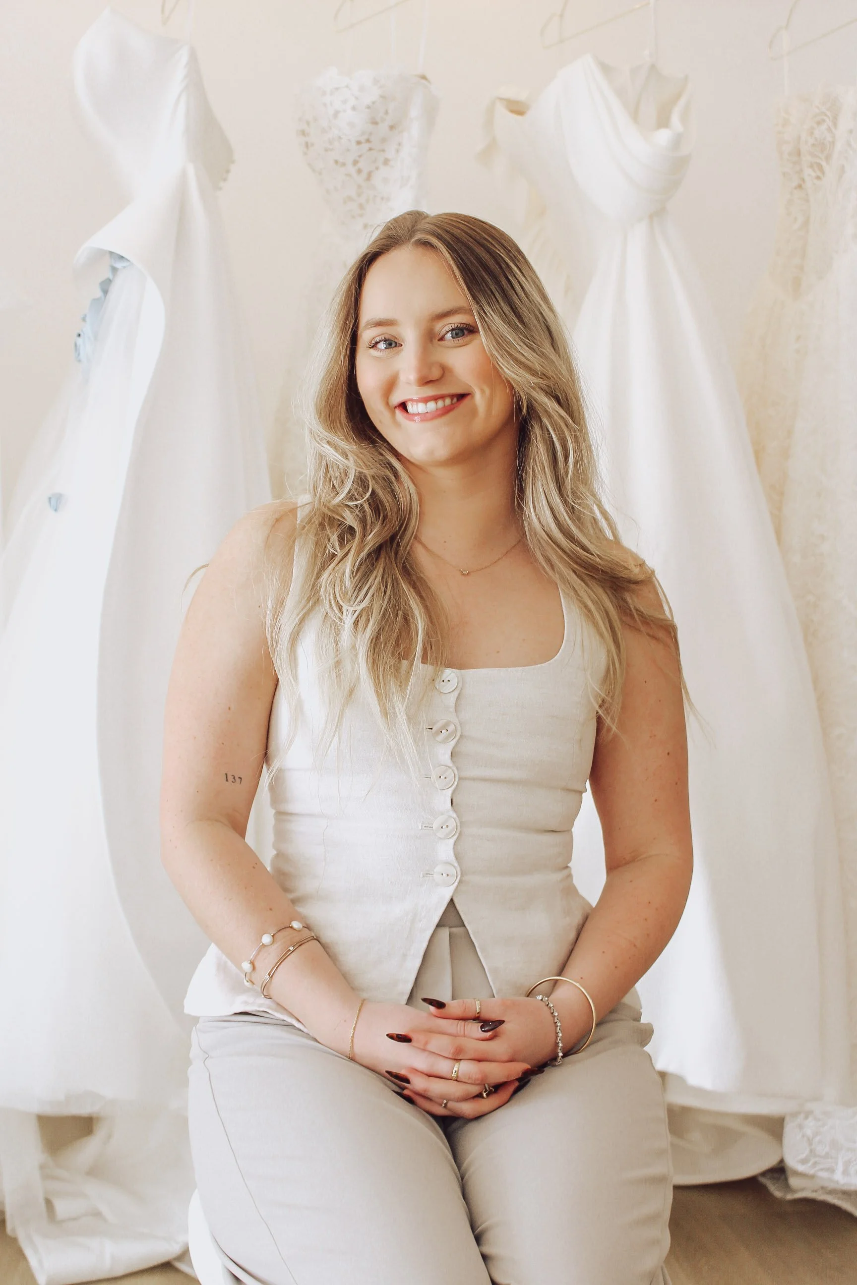 Jemima, Boutique Manager of The Art of Bridal
