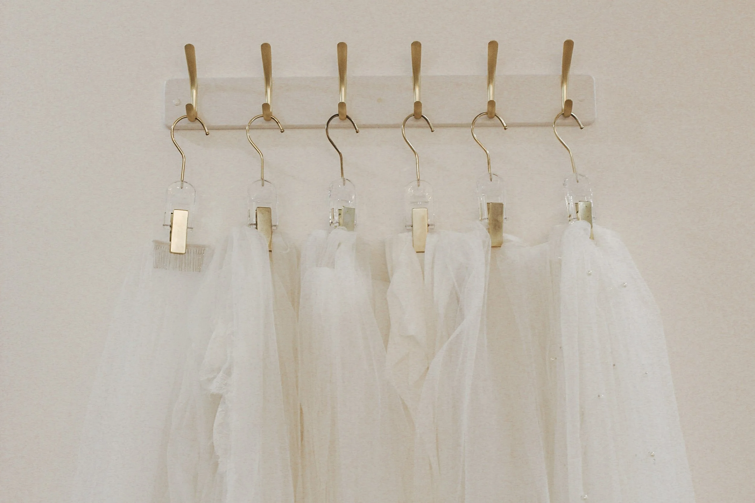 Inside bridal boutique The Art of Bridal, located at Wilston Brisbane, Queensland.
