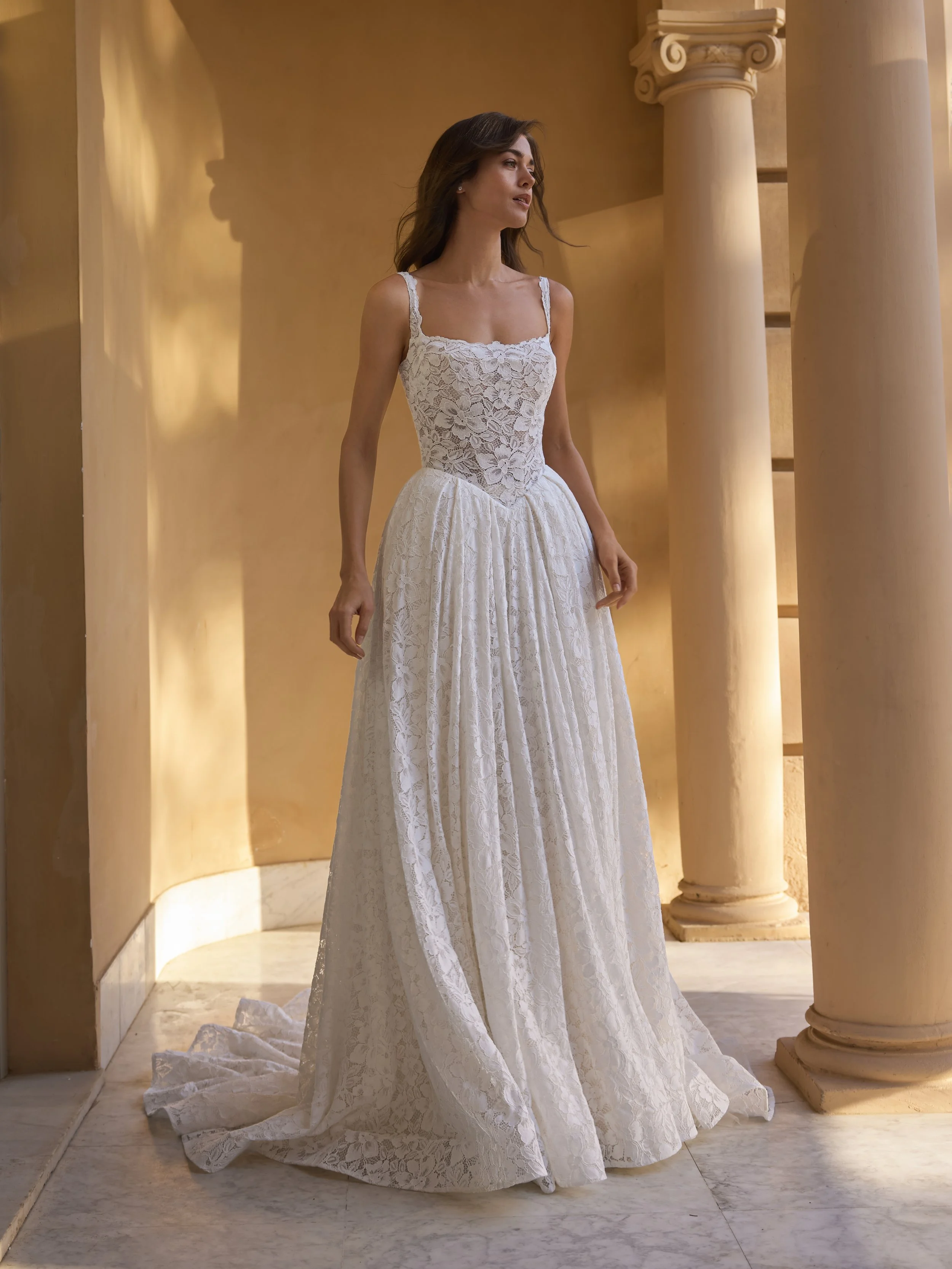 Mandina by House of St Patrick, available exclusively at The Art of Bridal in Wilston, Brisbane Queensland.