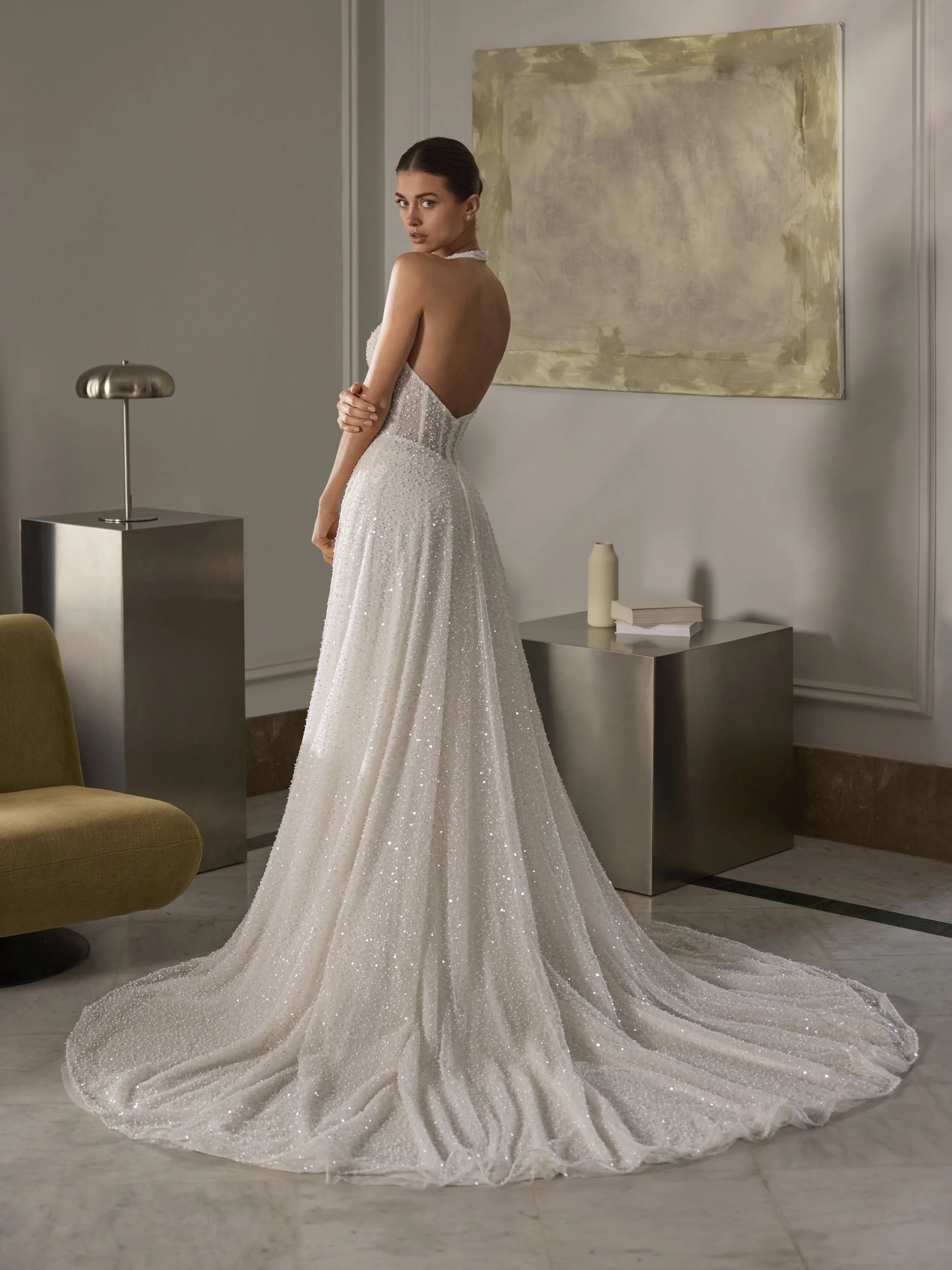 Oeia by House of St Patrick, available exclusively at The Art of Bridal in Wilston Brisbane.