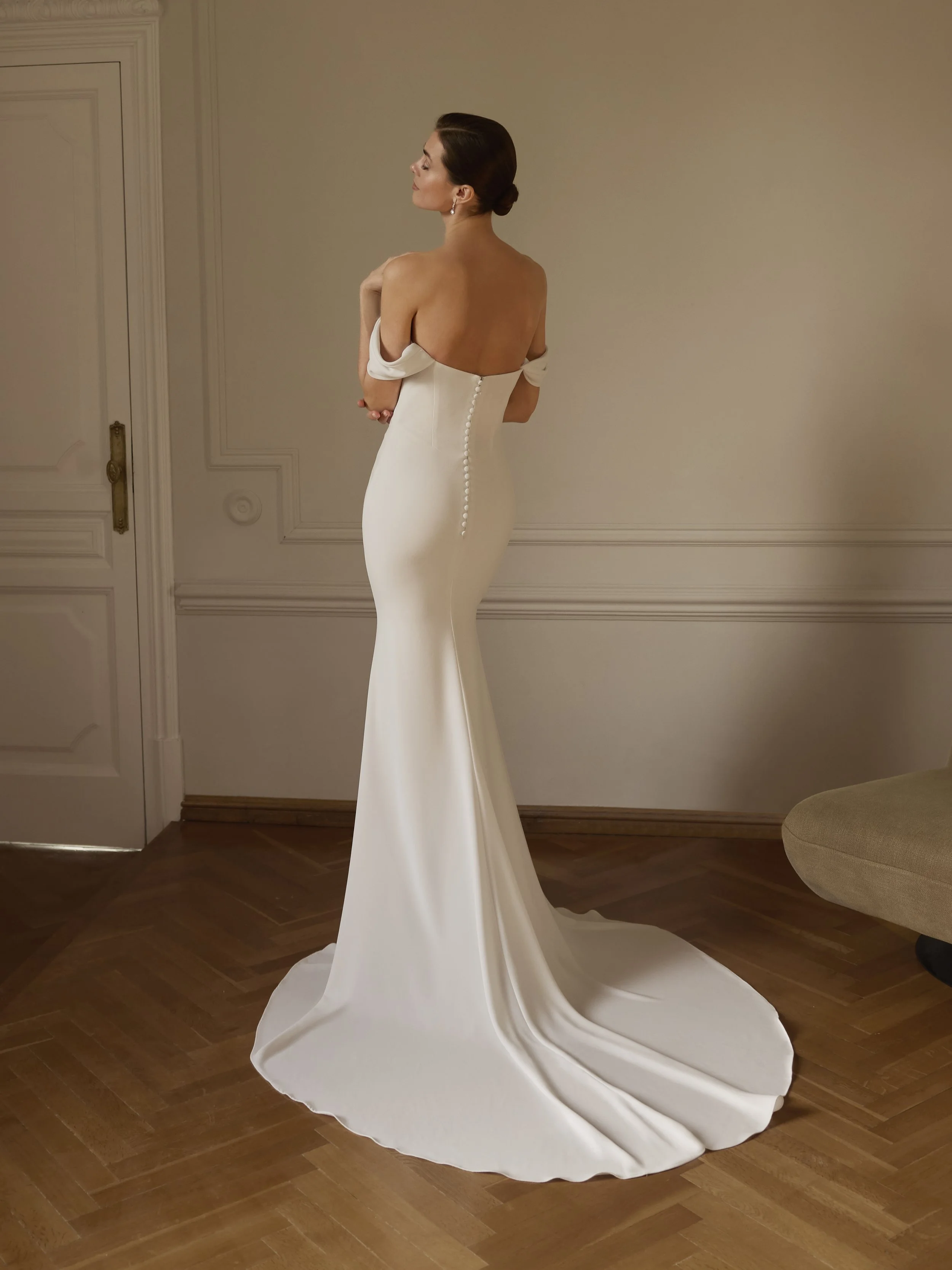 Libanou by House of St Patrick, available exclusively at The Art of Bridal in Wilston, Brisbane Queensland.