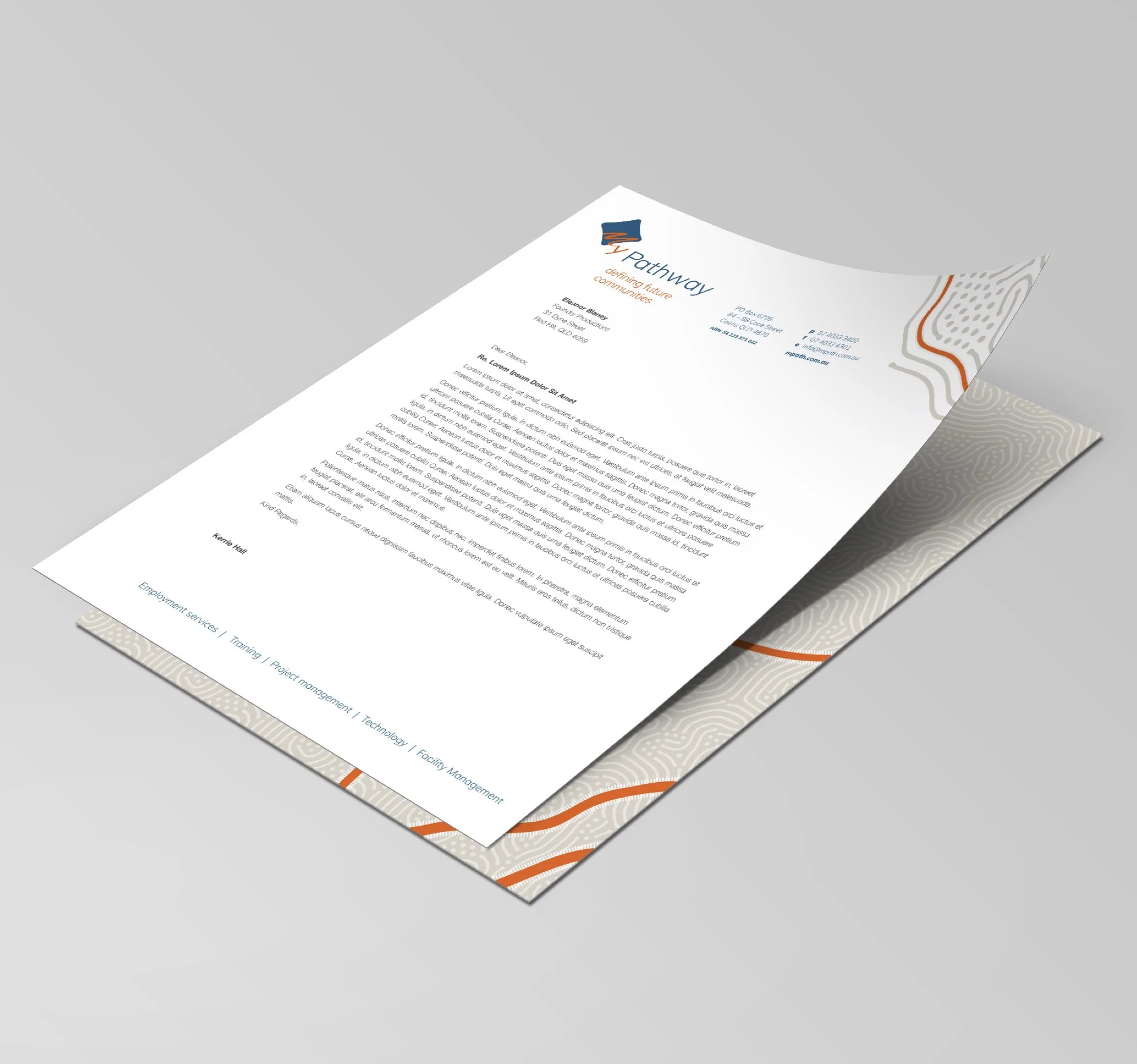 Letterhead design
