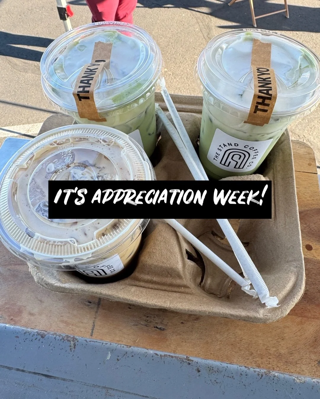 It&rsquo;s a week of celebration! Treat teachers &amp; nurses to their fav drinks and gift cards! If you are a teacher or nurse - enjoy 20% off your drink this week! 

#thestandcoffee #thestandcoffeeco #azcoffee