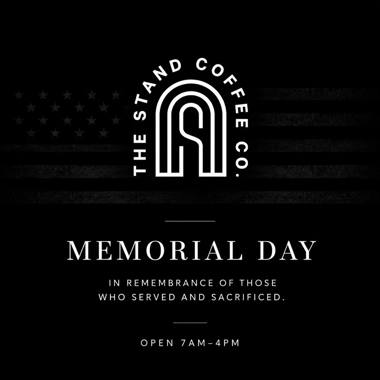 Happy Memorial Day // We remember. 

Honoring those who gave their lives in service to our country. 🇺🇸