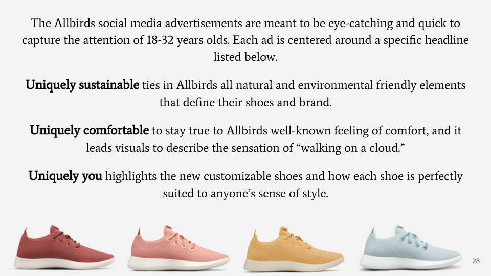 allbirds advertising