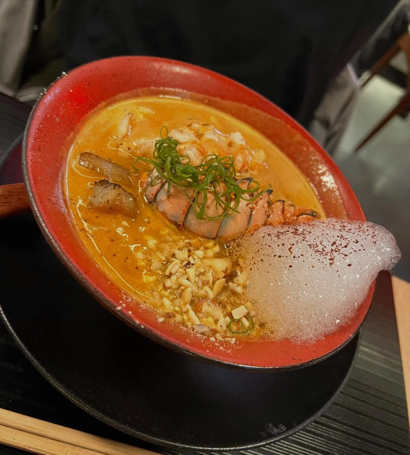 Yes. It's truly next level ramen. I get what all the fuss is about. Experimental for sure, but combinations that win with stratospheric flavour. Not for every day. Just every second day. 

Pictured: Lobster Bisque (ロブスタービスクらぁ麺) Creamy seafood broth, 