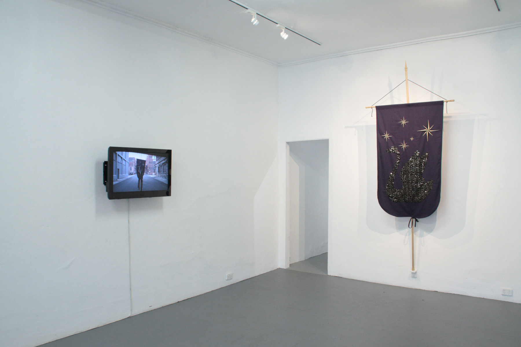 The Black Swan: Suite, 2014 Installation view, FELTspace, 2014
