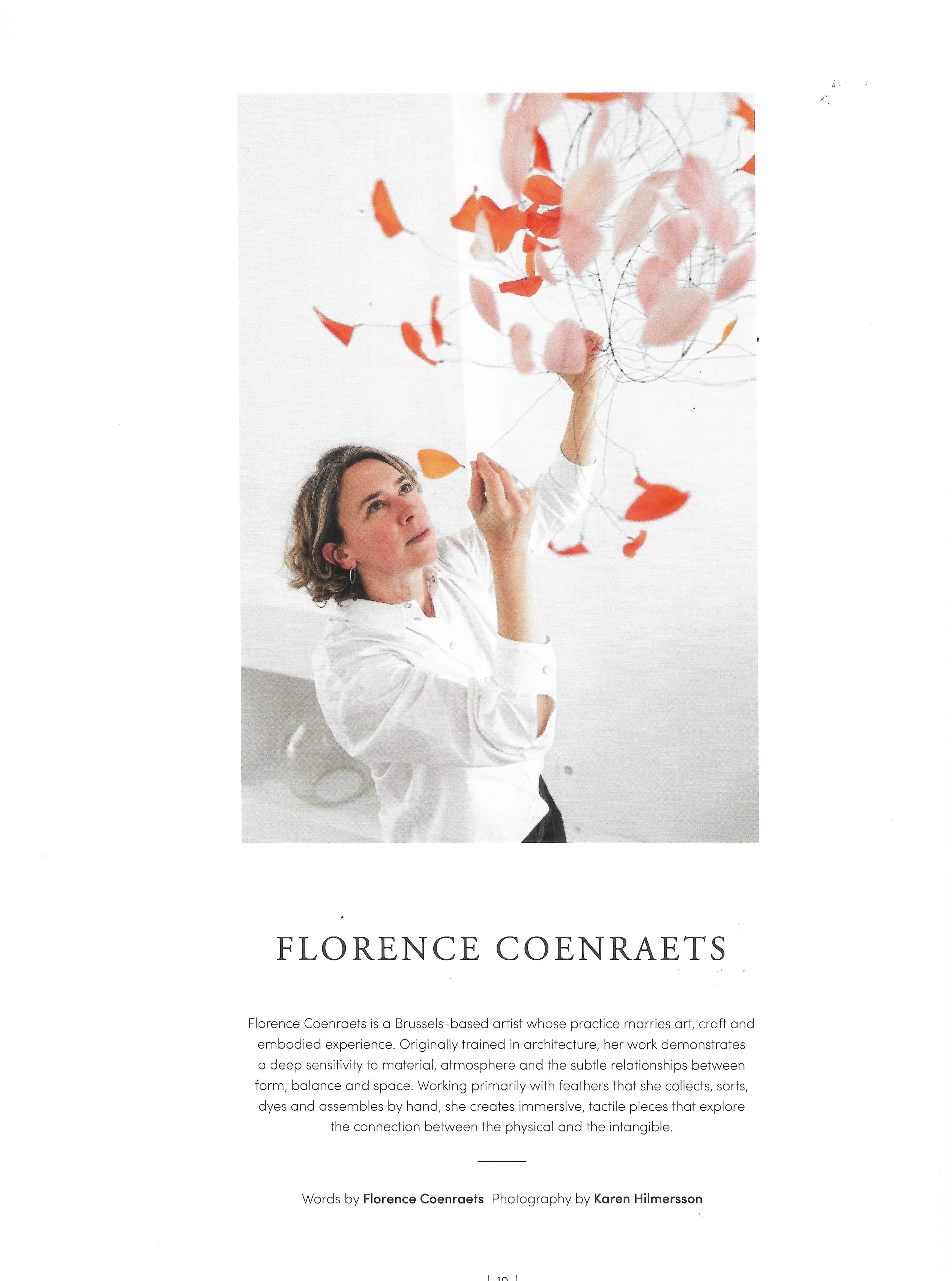Florence Coenraets in Faire Magazine !