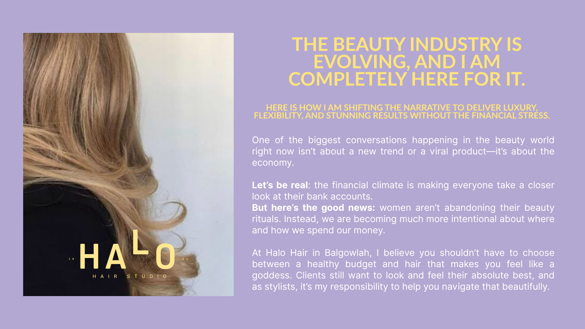 how we're bringing you affordable luxury and stunning results