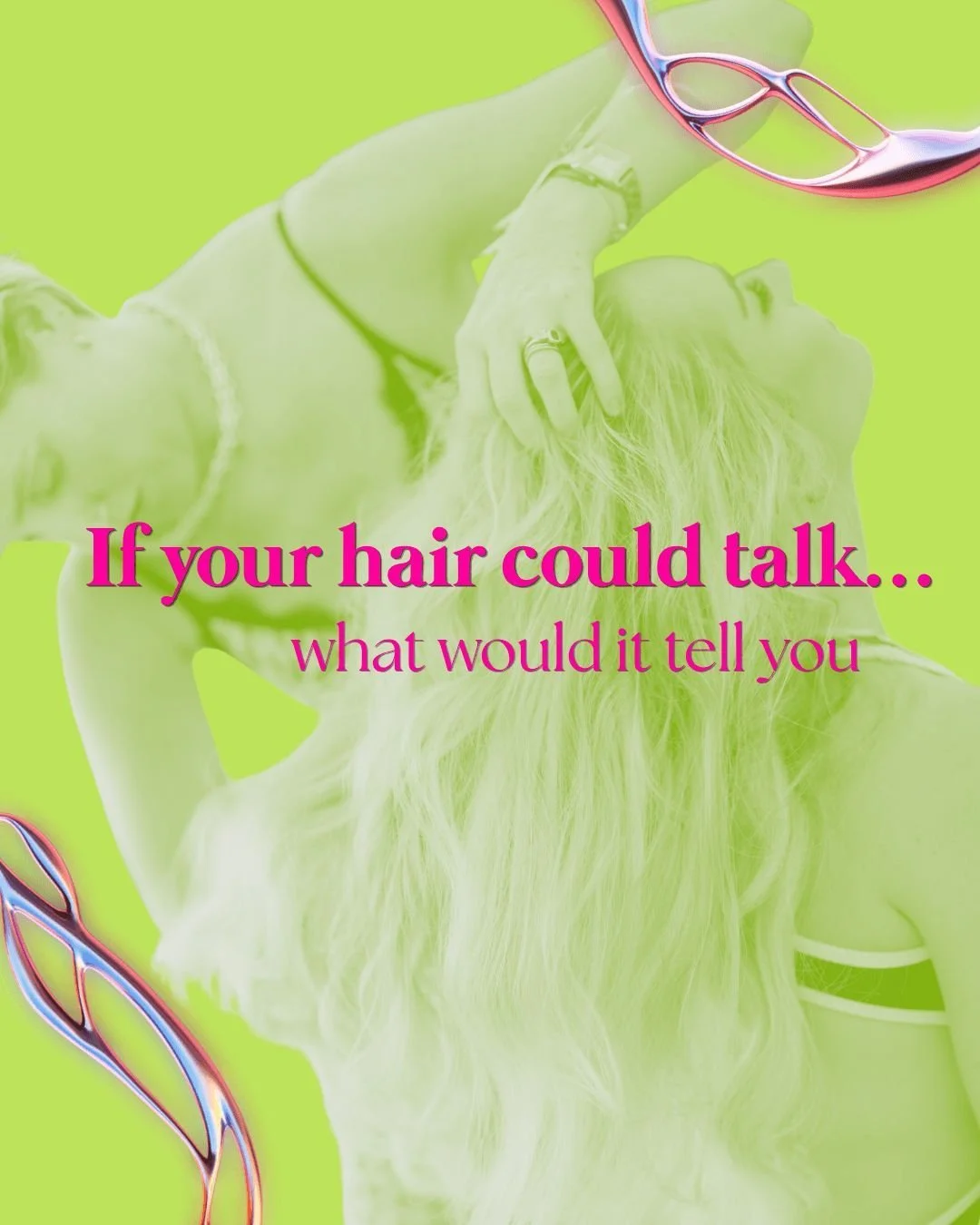 Listen up! If your hair could talk, what would it say? 📣