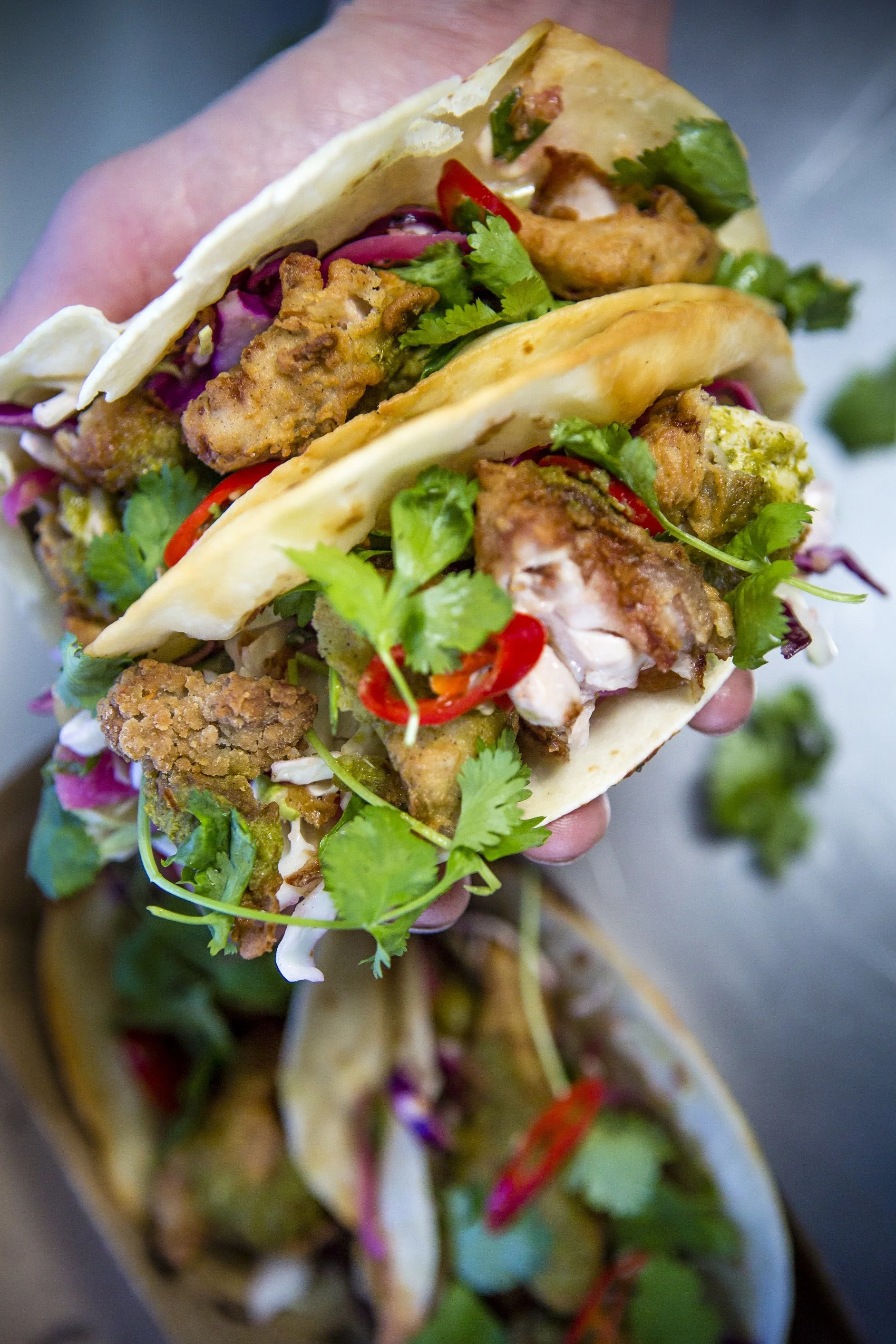 Spiced Chicken Tacos