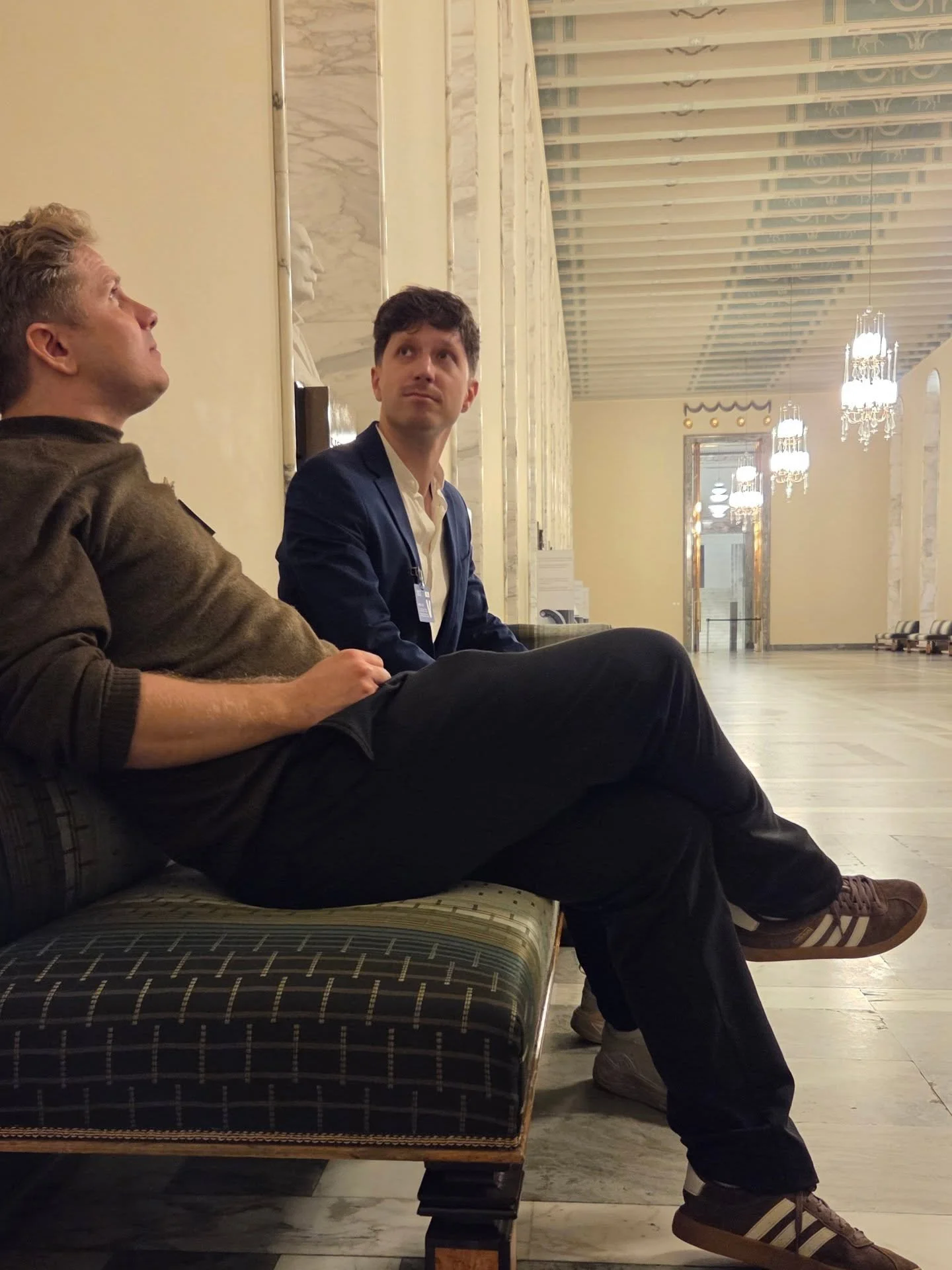 Eduskunta tuli koettua.💪 

Tack @henrikwickstrom f&ouml;r en fin rundtur.🙏