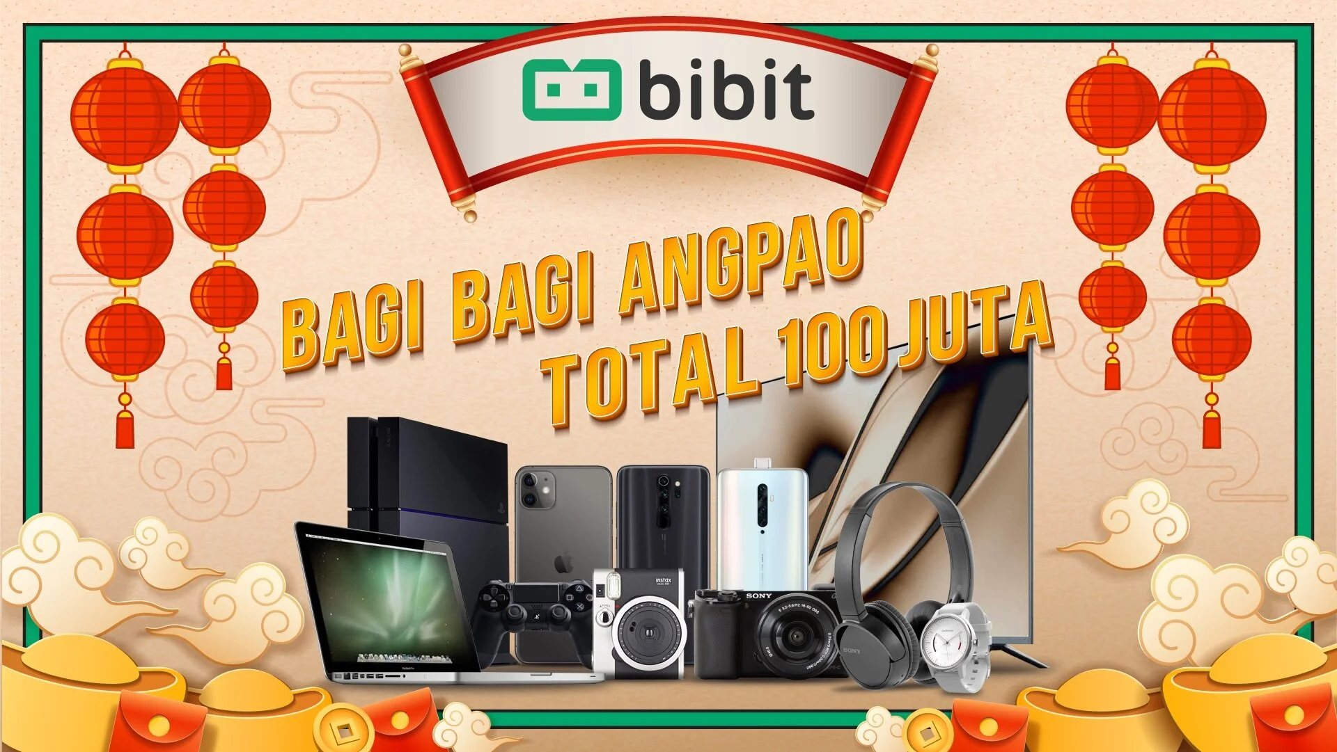 Bagi-Bagi Angpao dan Menangkan Total Hadiah Rp 100 juta