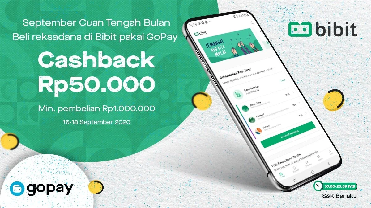 Tengah Bulan Bisa Cuan Cuma Pake Gopay!