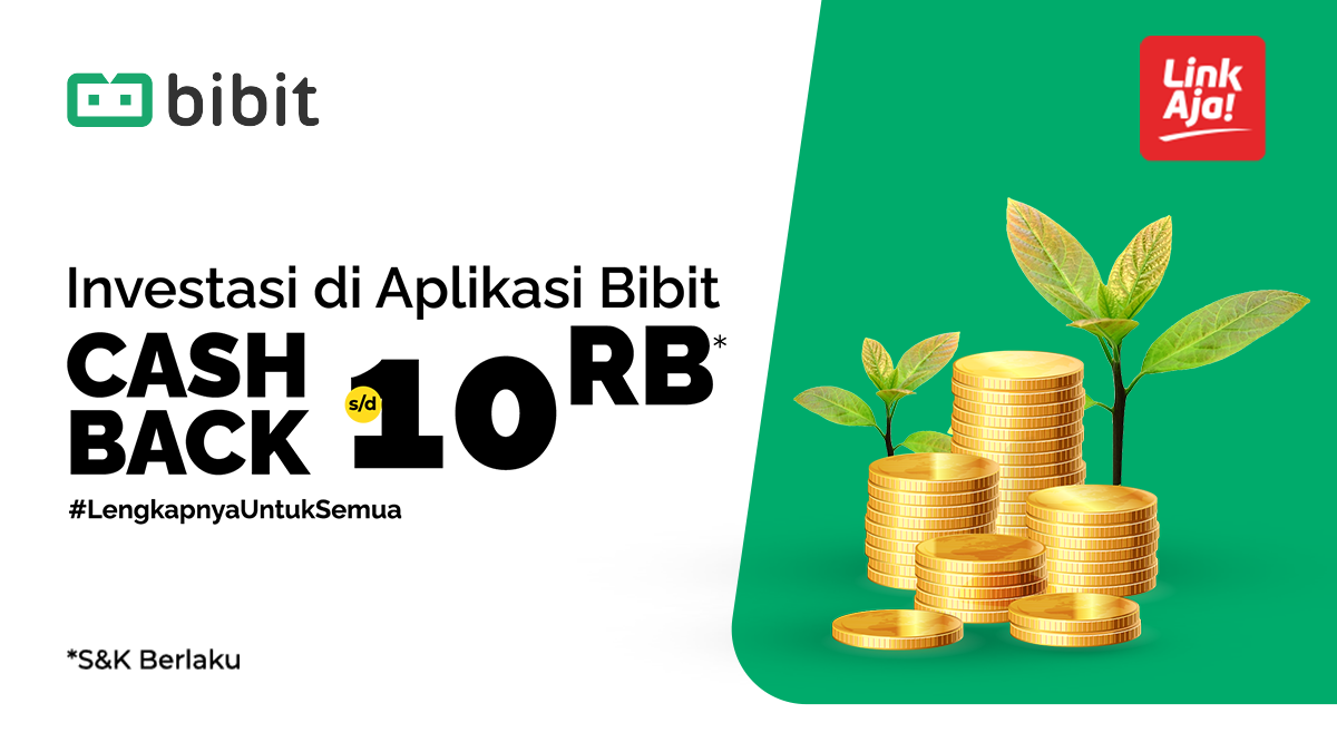 Promo Januari 2021: Beli Reksa Dana #PakeLinkAja Cashback 10 Ribu~