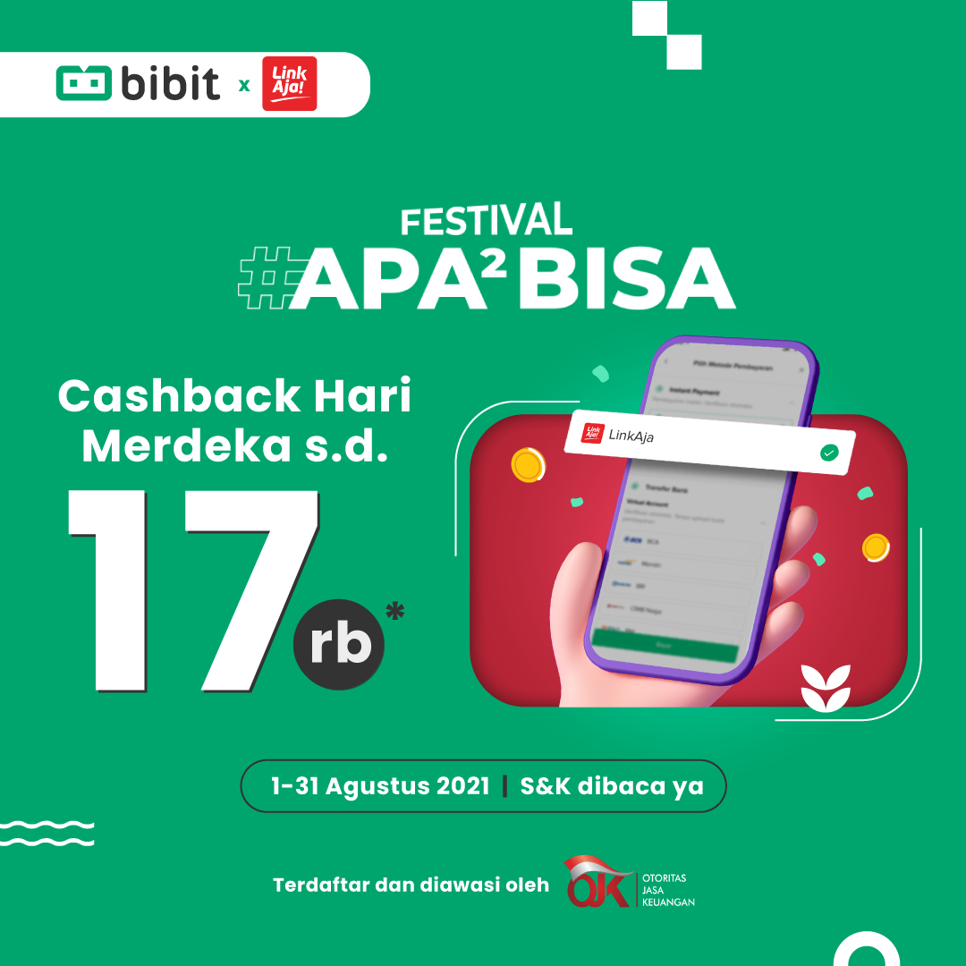 Promo Agustus 2021: Promo Spesial Kemerdekaan! #PakeLinkAja Dapat Cashback Hingga Rp 17 Ribu