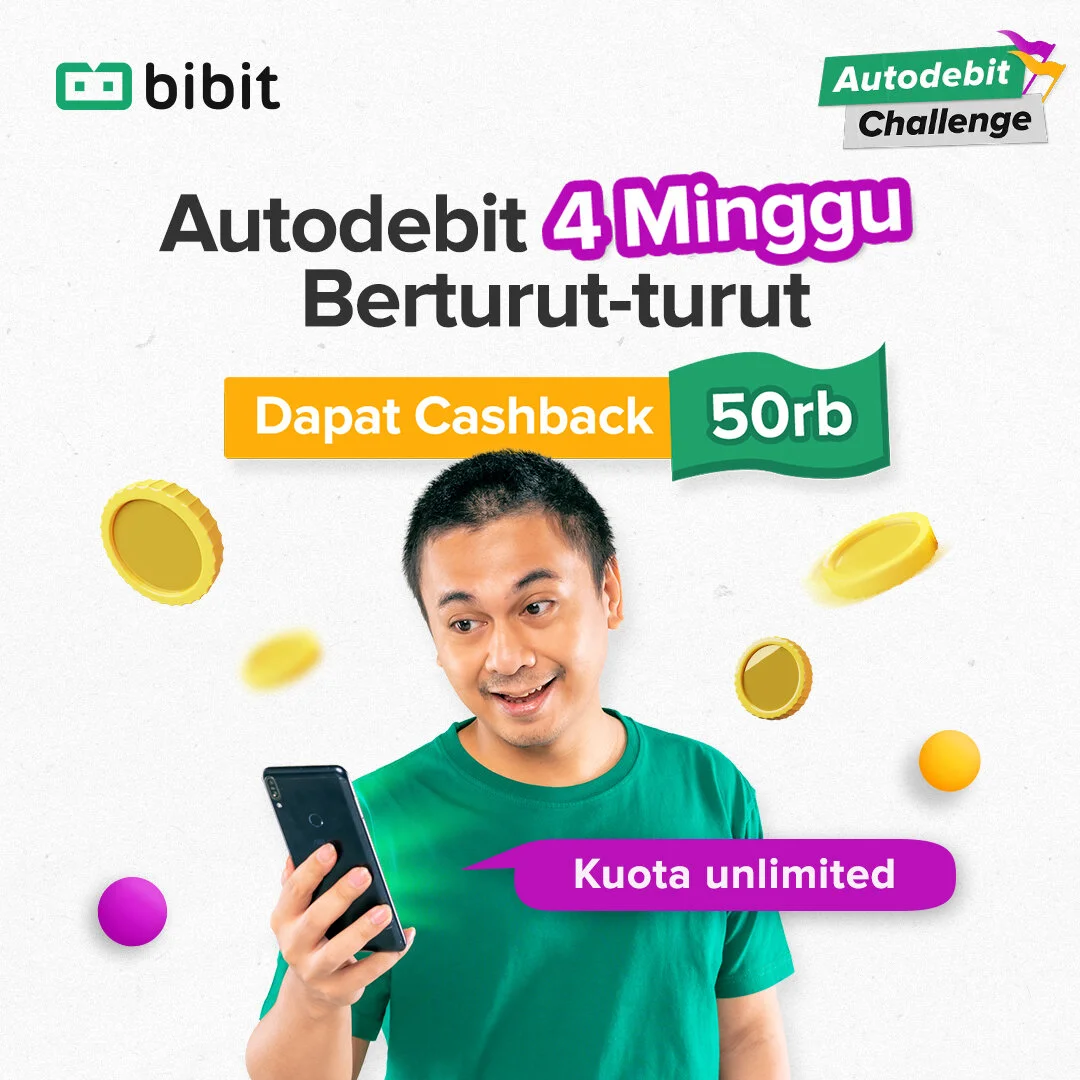 Nabung Rutin 4x Pakai Autodebit Jago, Dapat Cashback Rp50rb!
