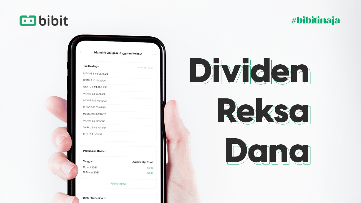 Kini Bibit Tampilin Performa Reksa Dana Sesungguhnya Dengan Memperhitungkan Dividen