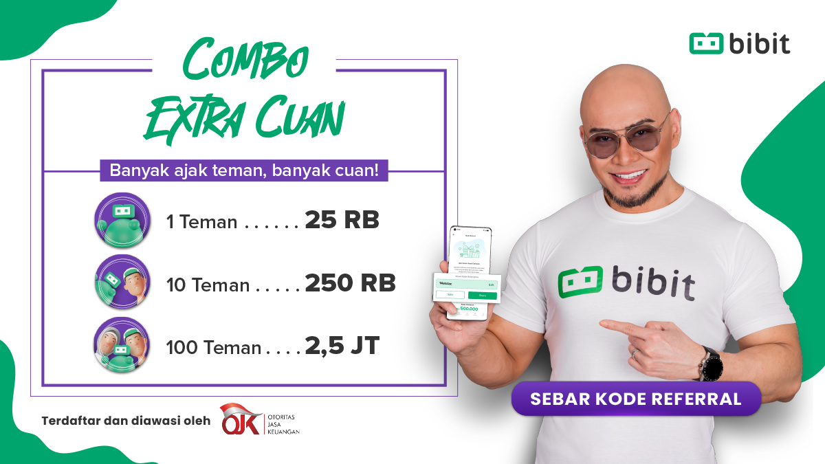 Dapetin Jutaan Rupiah Dengan Sebar Kode Referral Kamu!