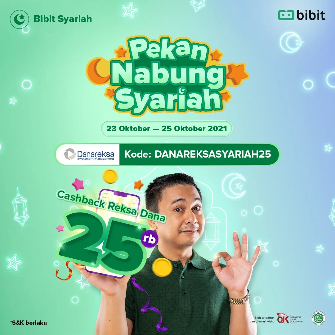 Pekan Nabung Syariah: Promo Bonus Cashback 25 Ribu!