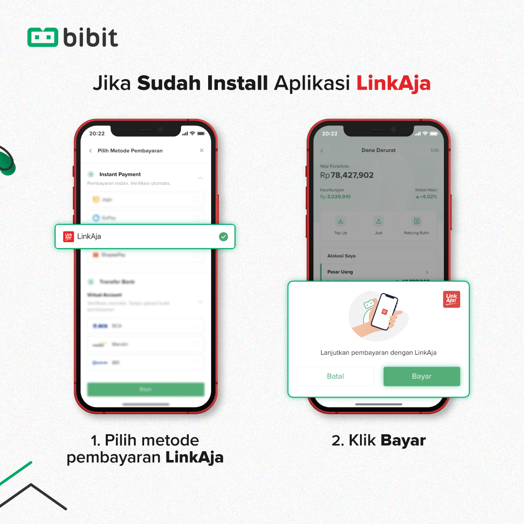 Perubahan Metode Pembayaran Pakai LinkAja