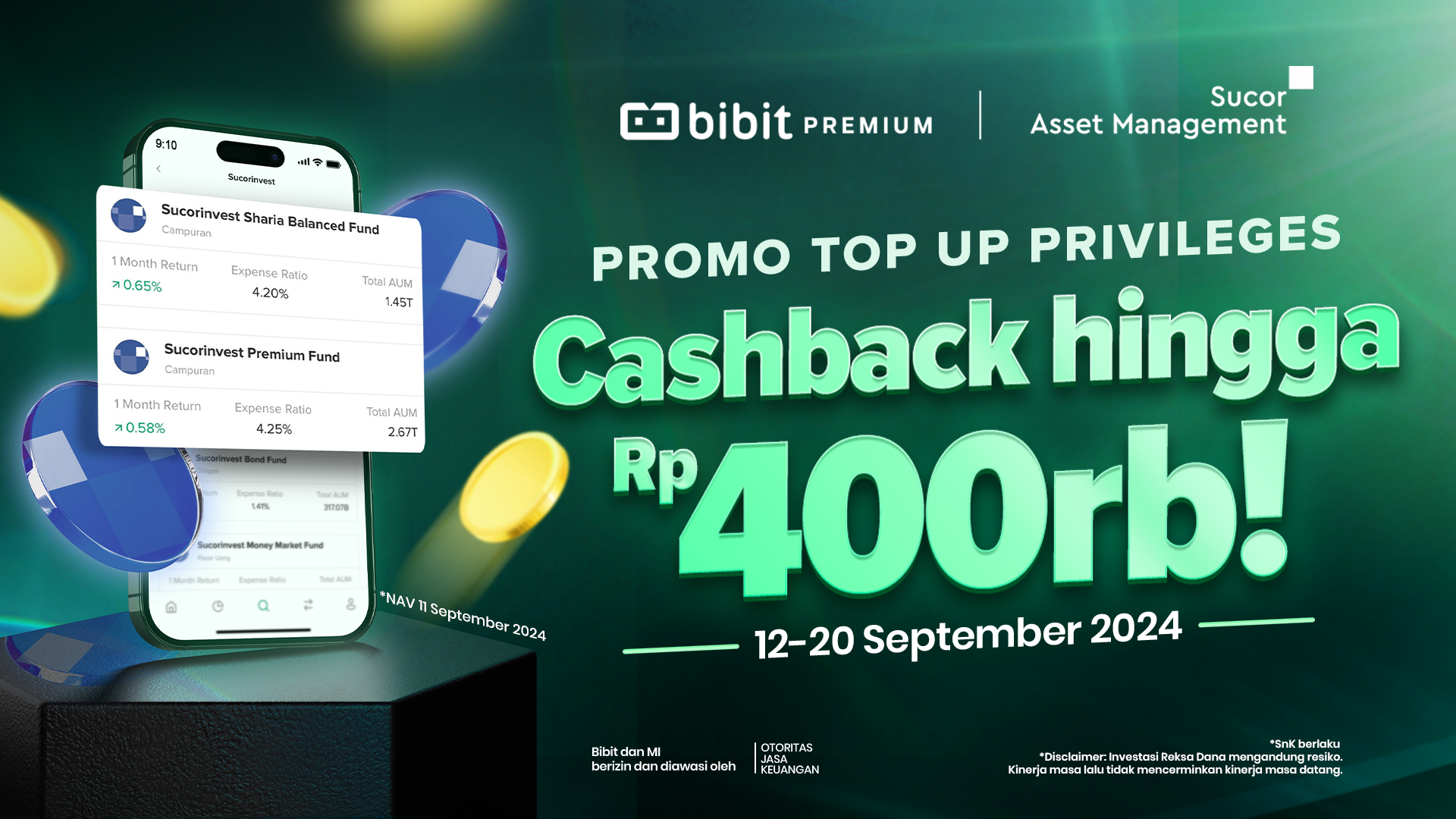 Promo Top Up Privileges Premium Cashback Rp400 Ribu