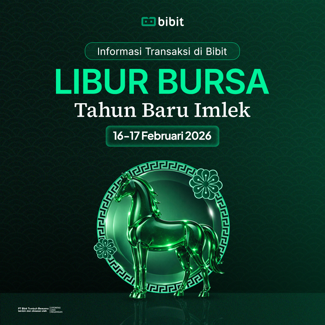 Informasi Transaksi di Bibit Selama Libur Tahun Baru Imlek 2577 Kongzili