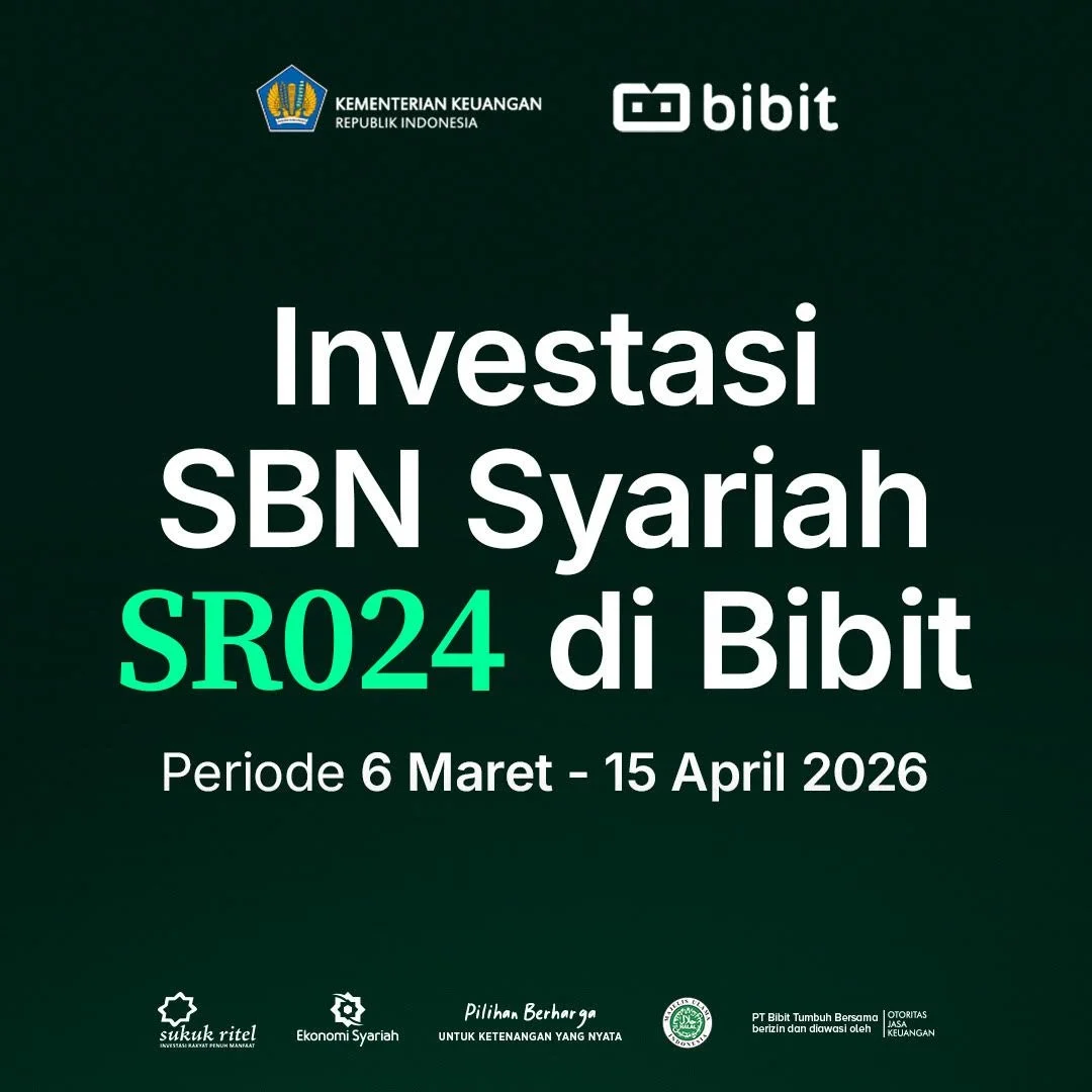 SR024 Sudah Bisa Dibeli di Bibit, Return Pasti hingga 5,90% per Tahun