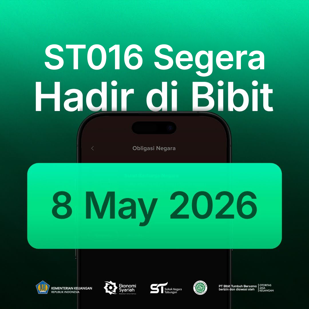 SR024 Berakhir, Nantikan SBN Selanjutnya: ST016 Mulai 8 Mei 2026