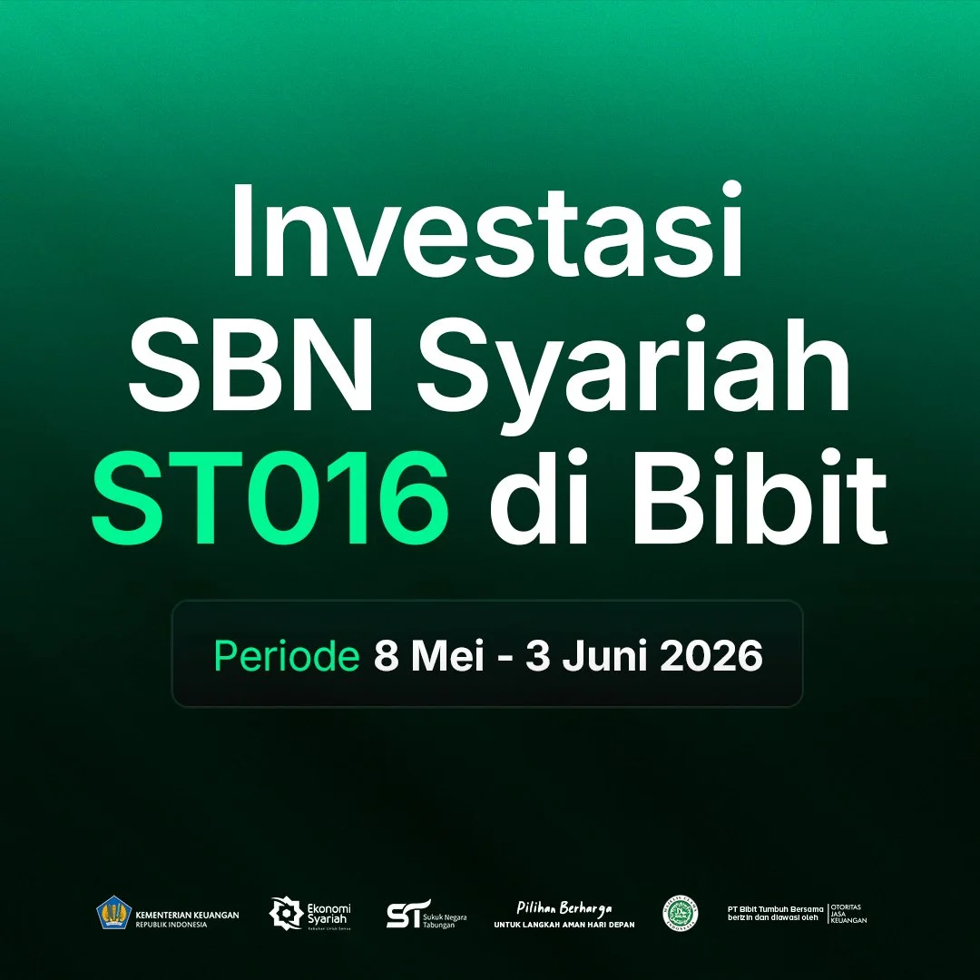 Cara Beli SBN Syariah ST016 di Bibit, Tanpa Biaya Tambahan