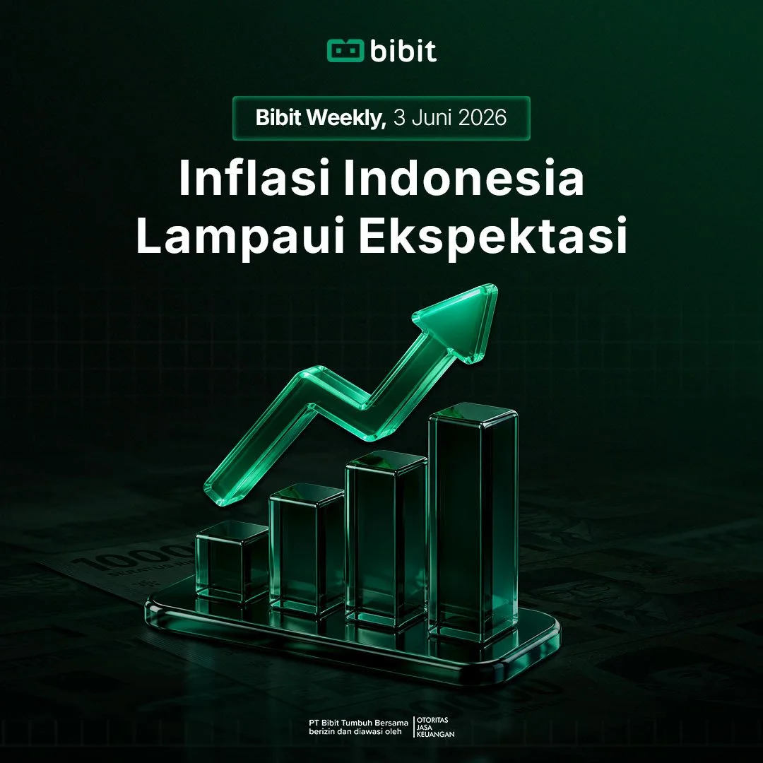 Bibit Weekly – Inflasi Indonesia Lampaui Ekspektasi