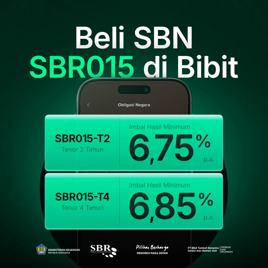 Tentang SBR015: SBN dengan Imbal Hasil Floating with Floor Minimum 6,75% p.a.