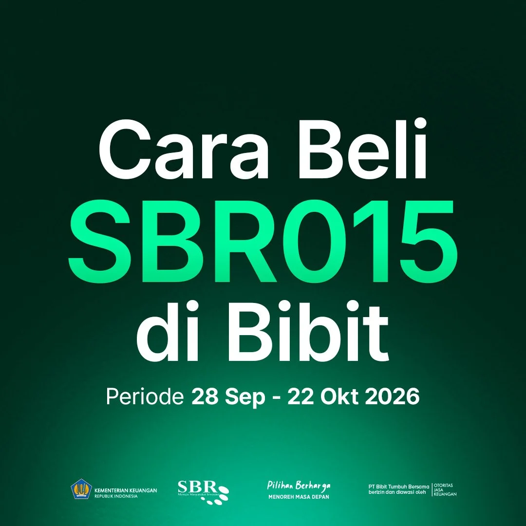 Cara Beli SBN SBR015 di Bibit Tanpa Biaya Tambahan