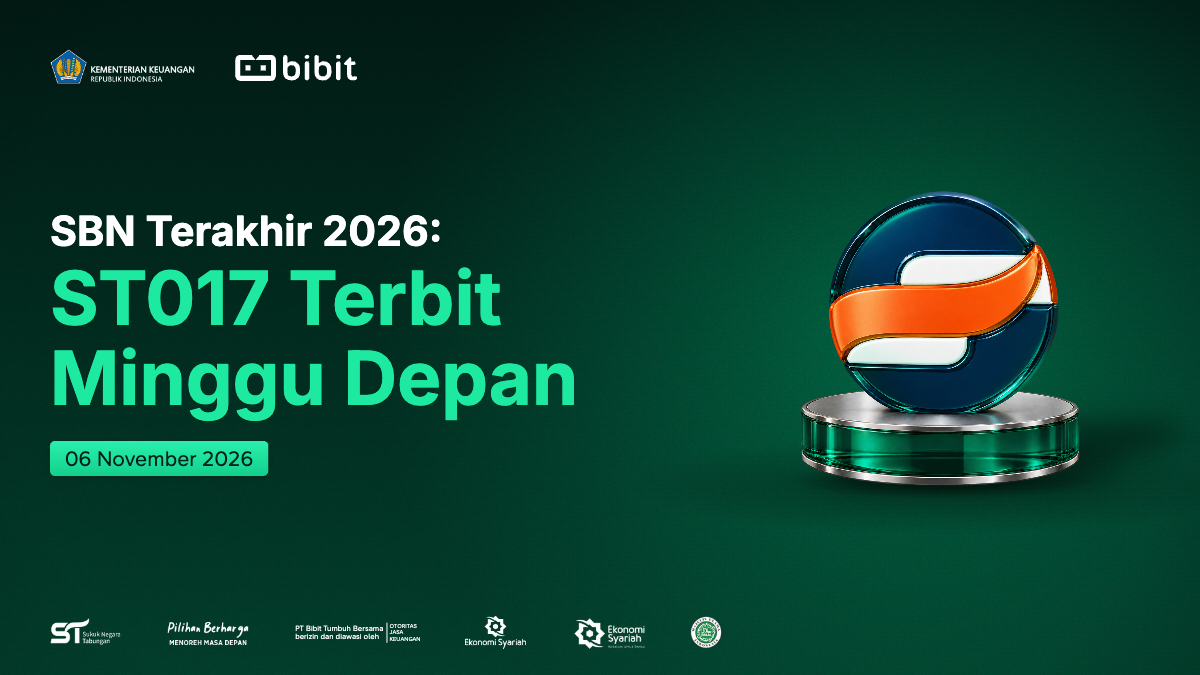 SBN Terakhir 2026: ST017 Bisa Dibeli 06 November 2026